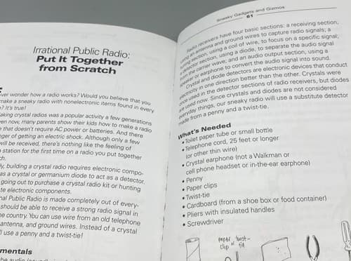 Sneaky Uses for Everyday Things by Cy Tymony 2003 Trade Paperback - Thumbnail 5