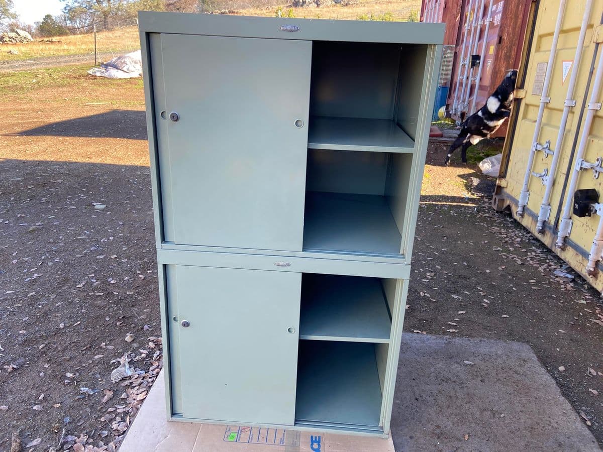 1960s Cole Steel Metal Cabinet - Thumbnail 7