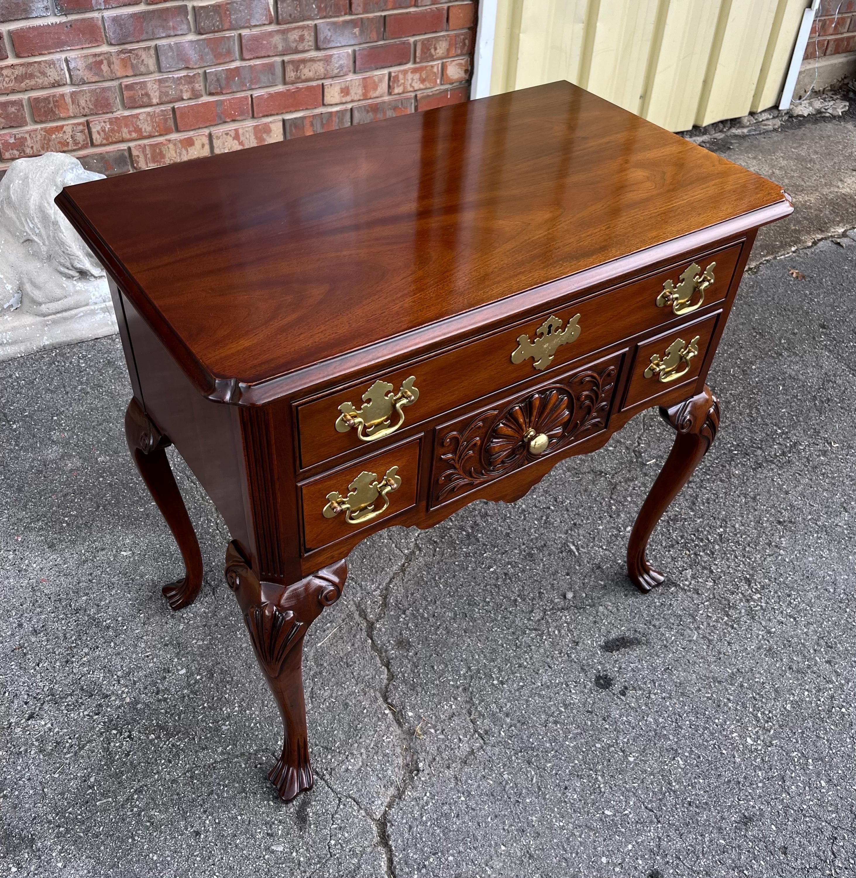 Councill Craftsmen Chippendale Lowboy - Thumbnail 8