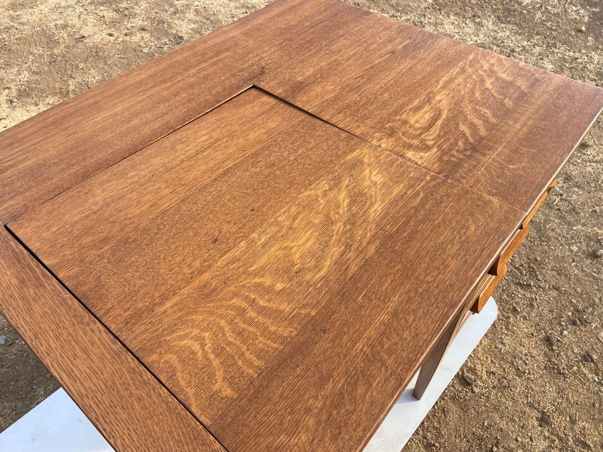 1920s Antique Typewriter Desk Needs Minor Work - Thumbnail 8