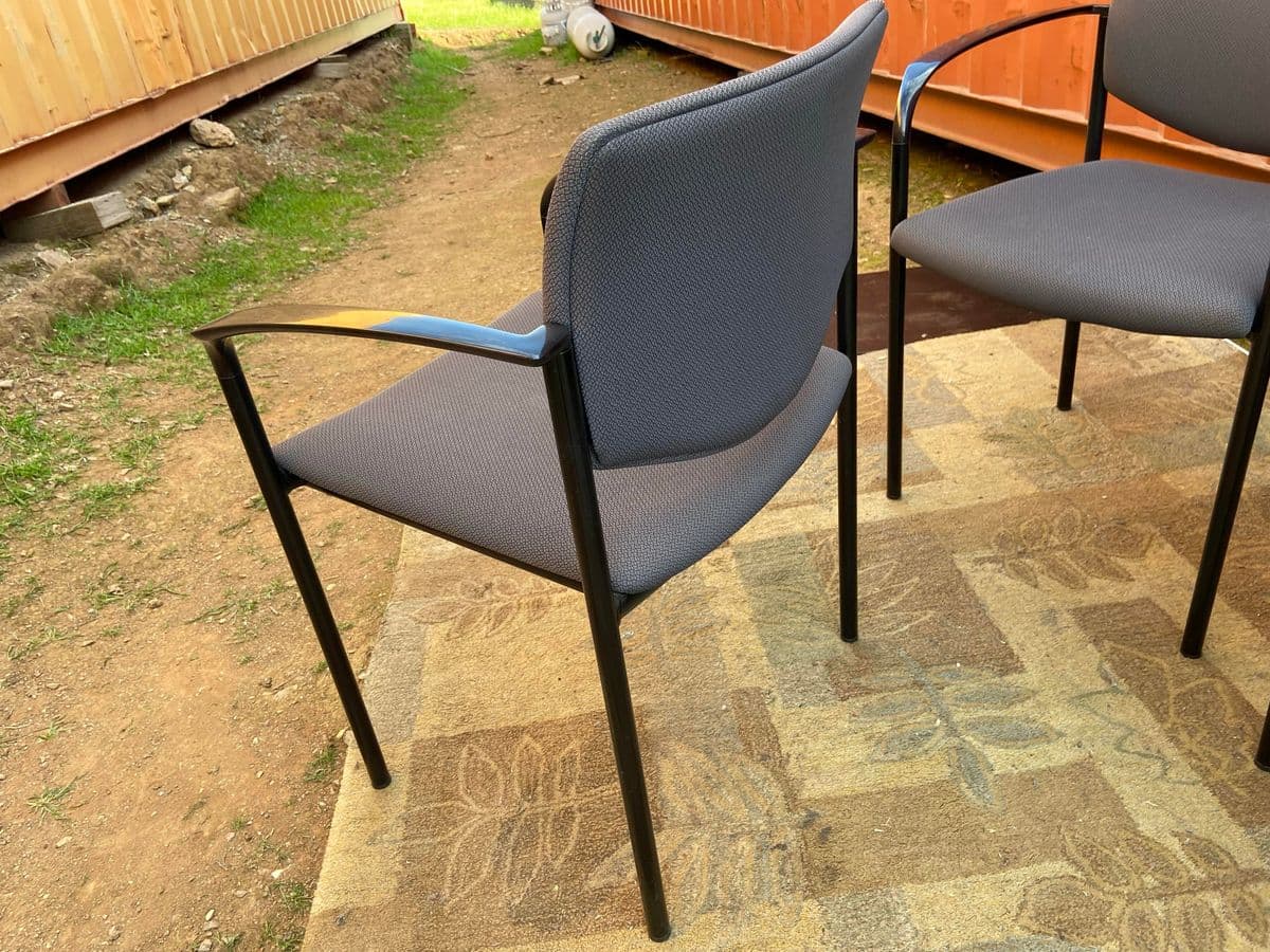 1990s Player Steelcase Stacking Office Chairs - Set of 4 - Thumbnail 9