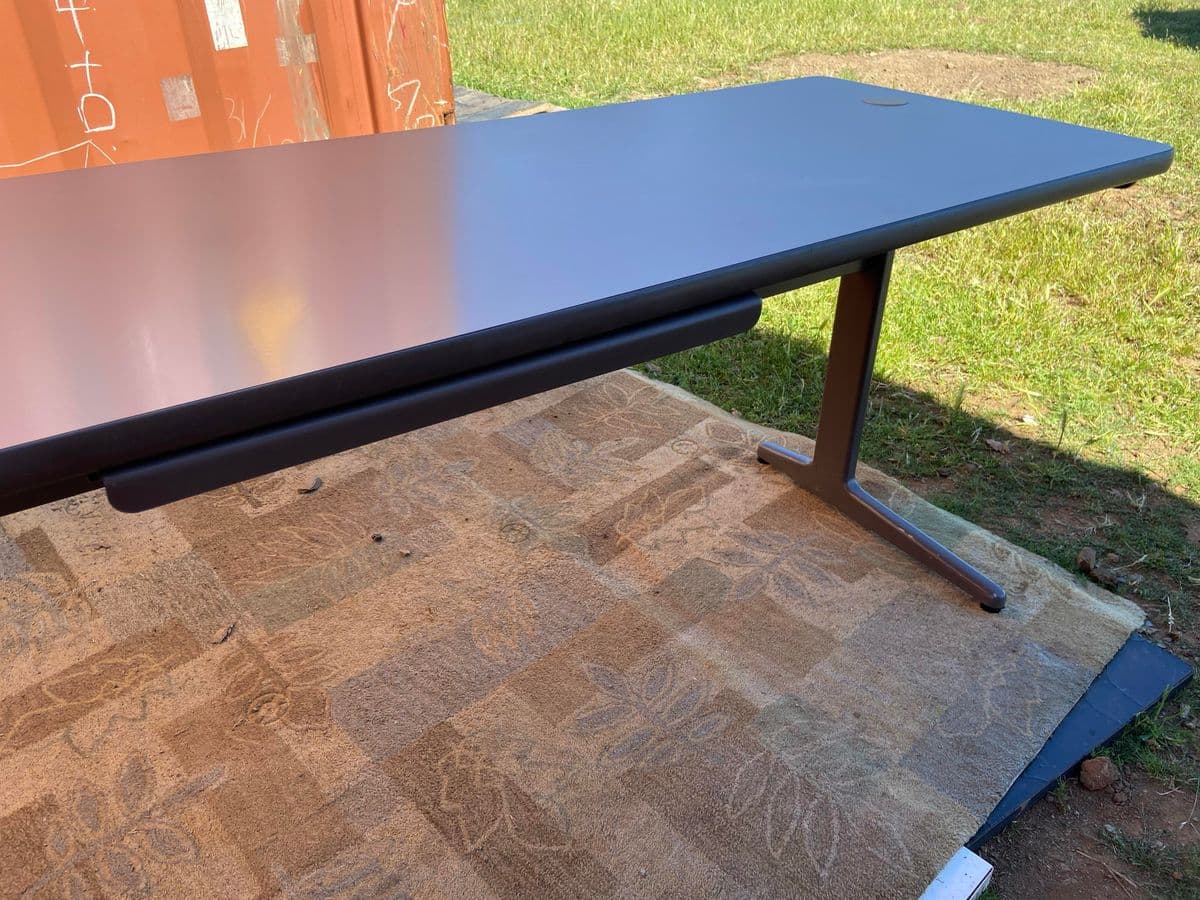 1980s Vintage Mid Century Modern Herman Miller George Nelson Style Desk Unmarked - Thumbnail 5