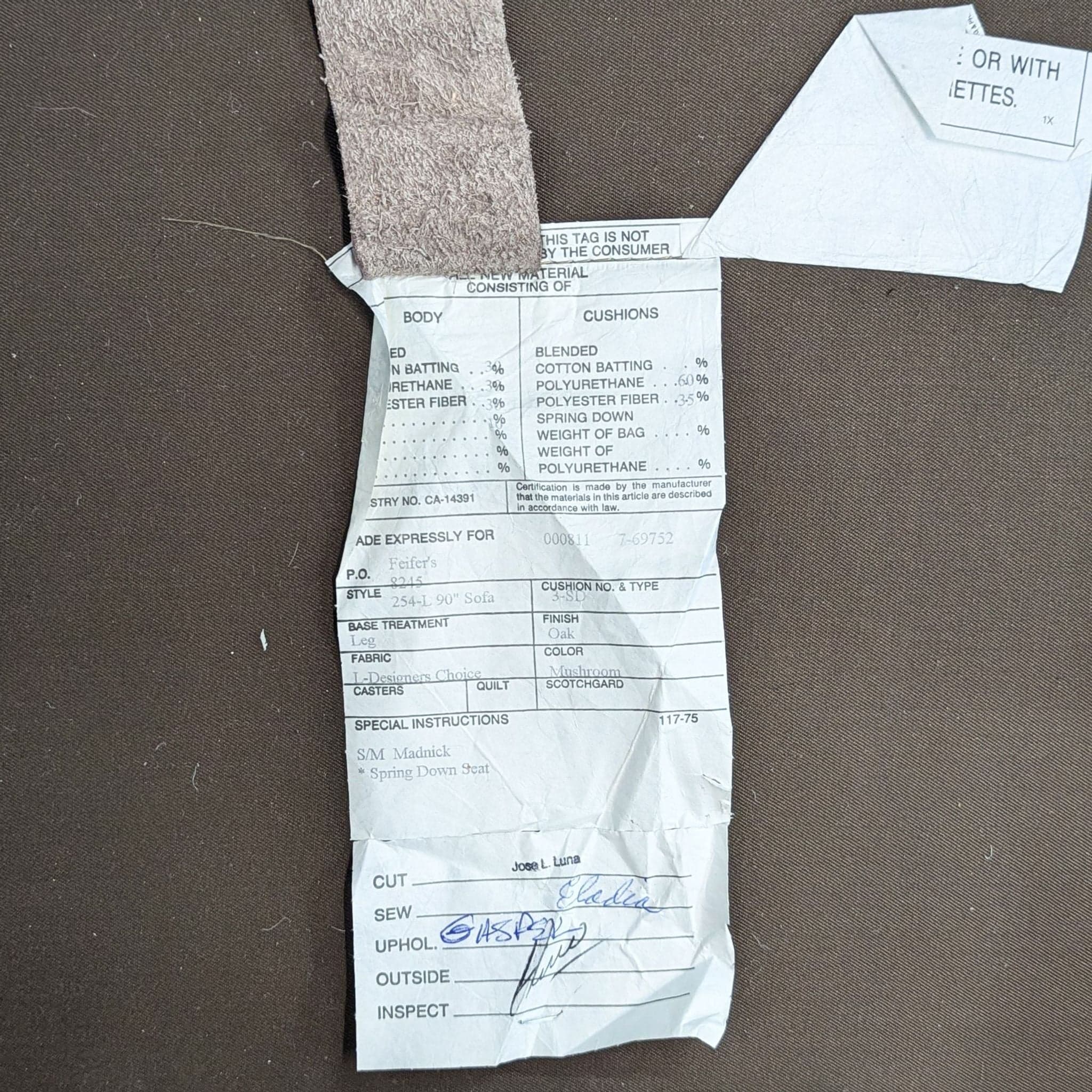 Custom 3-Seat Leather Sofa - Thumbnail 7