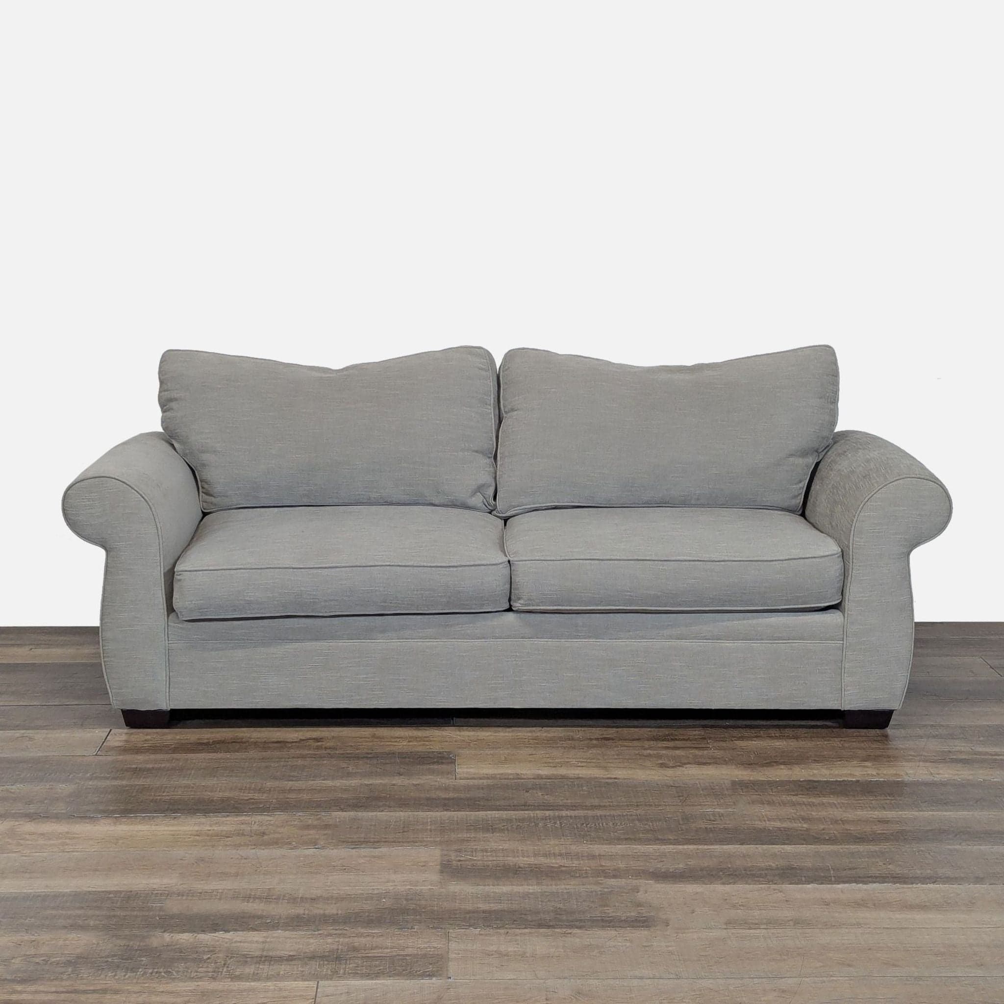 Pottery Barn Pearce Transitional Roll Arm Sofa - Image 1