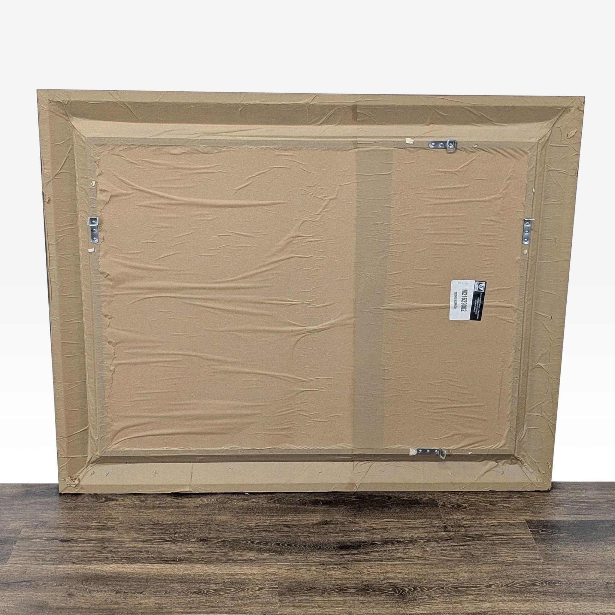 Carved and Beveled Wood Framed Wall Mirror - Thumbnail 5