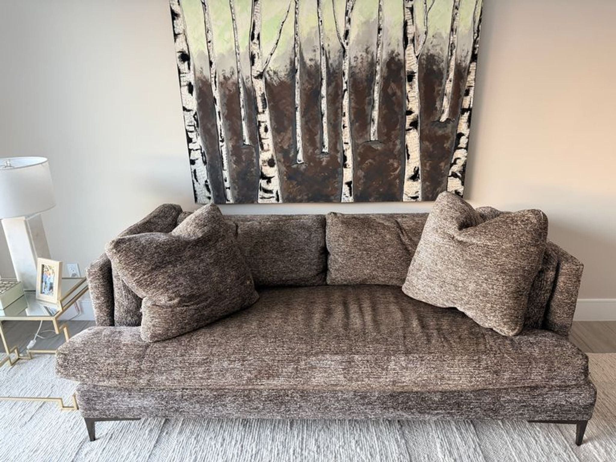 Theodore Alexander 3-Seat Sofa - Modern & Comfortable - Thumbnail 4