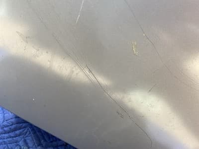 Vintage Mid Century Modern Metal Tanker Steelcase Tanker Desk Workbench Table - Thumbnail 19