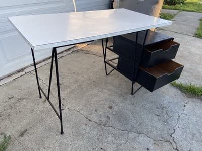 1950’s Floating Desk By D.R Bates & Jackson Gregory Jr. For Vista Of California - Thumbnail 9