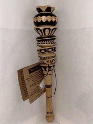 10” Authentic Hand carved Hot chocolate Molinillo - Image 1