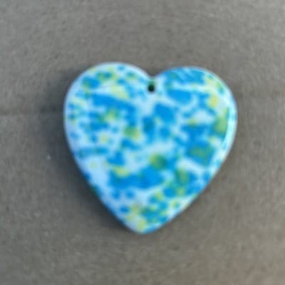 38 MM Flat back resin Pendant /Druzy Agate - Caboch. - Thumbnail 9