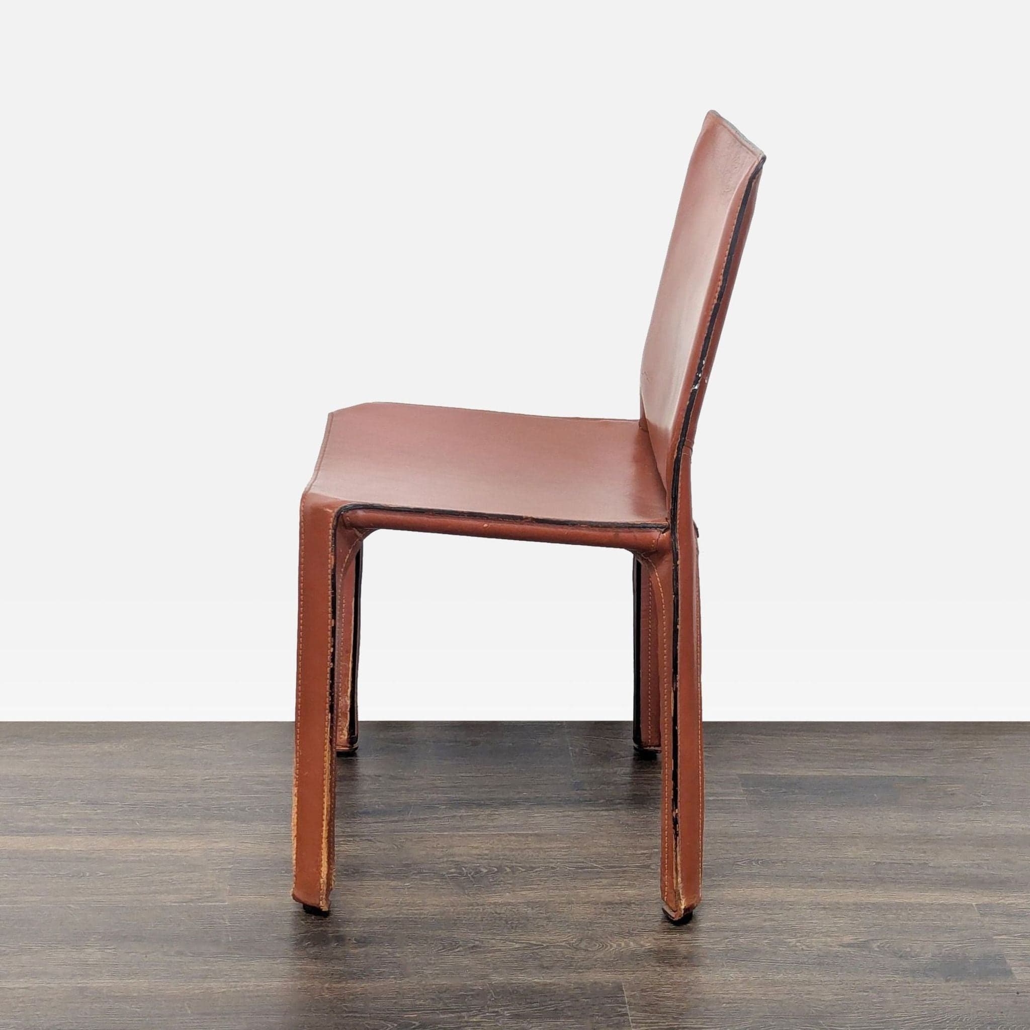 Set of Six Vintage Mario Bellini Dining Chairs for Cassina Cab - Thumbnail 7