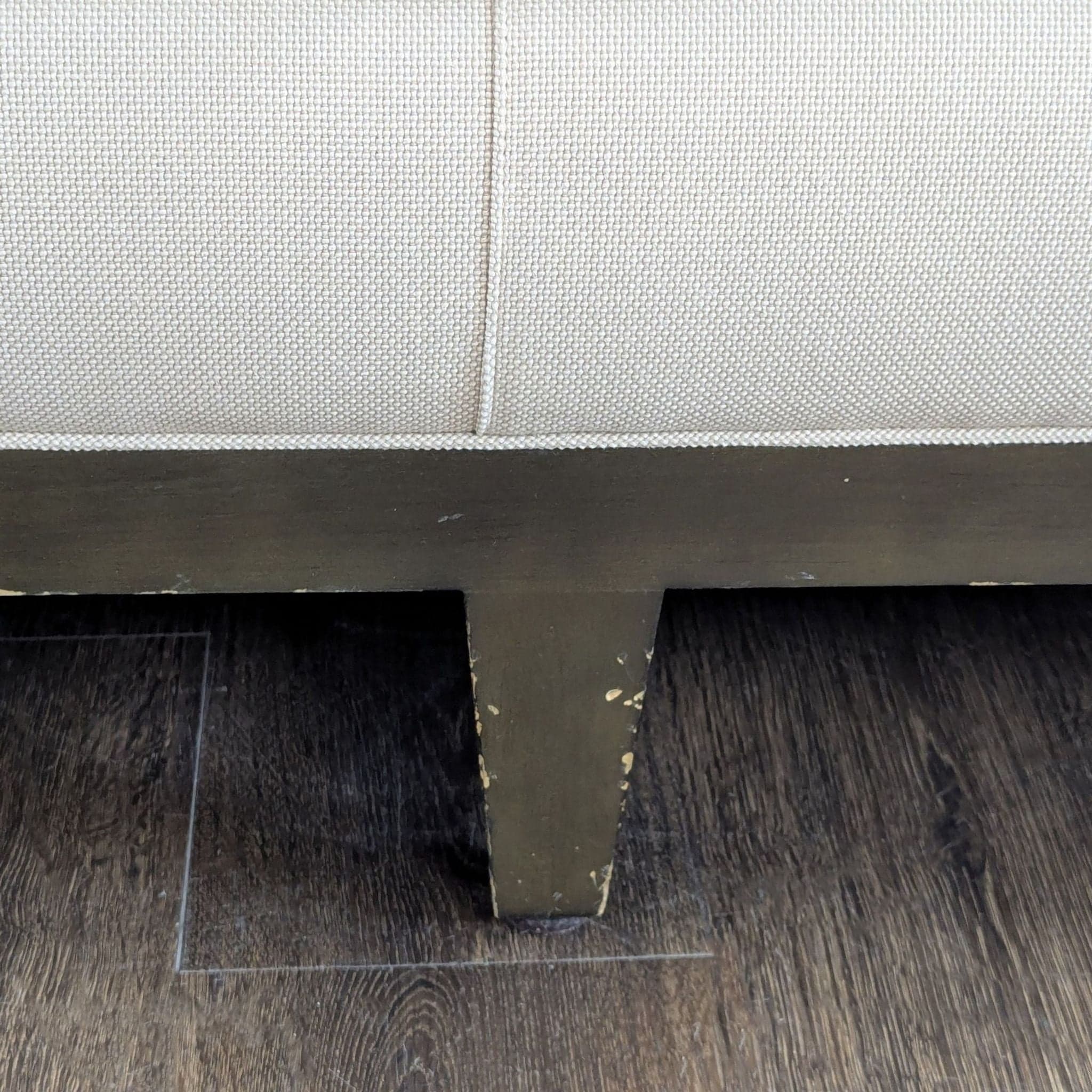 Modern 3-Seat Beige Sofa with Cushions and Sturdy Wooden Legs - Thumbnail 7