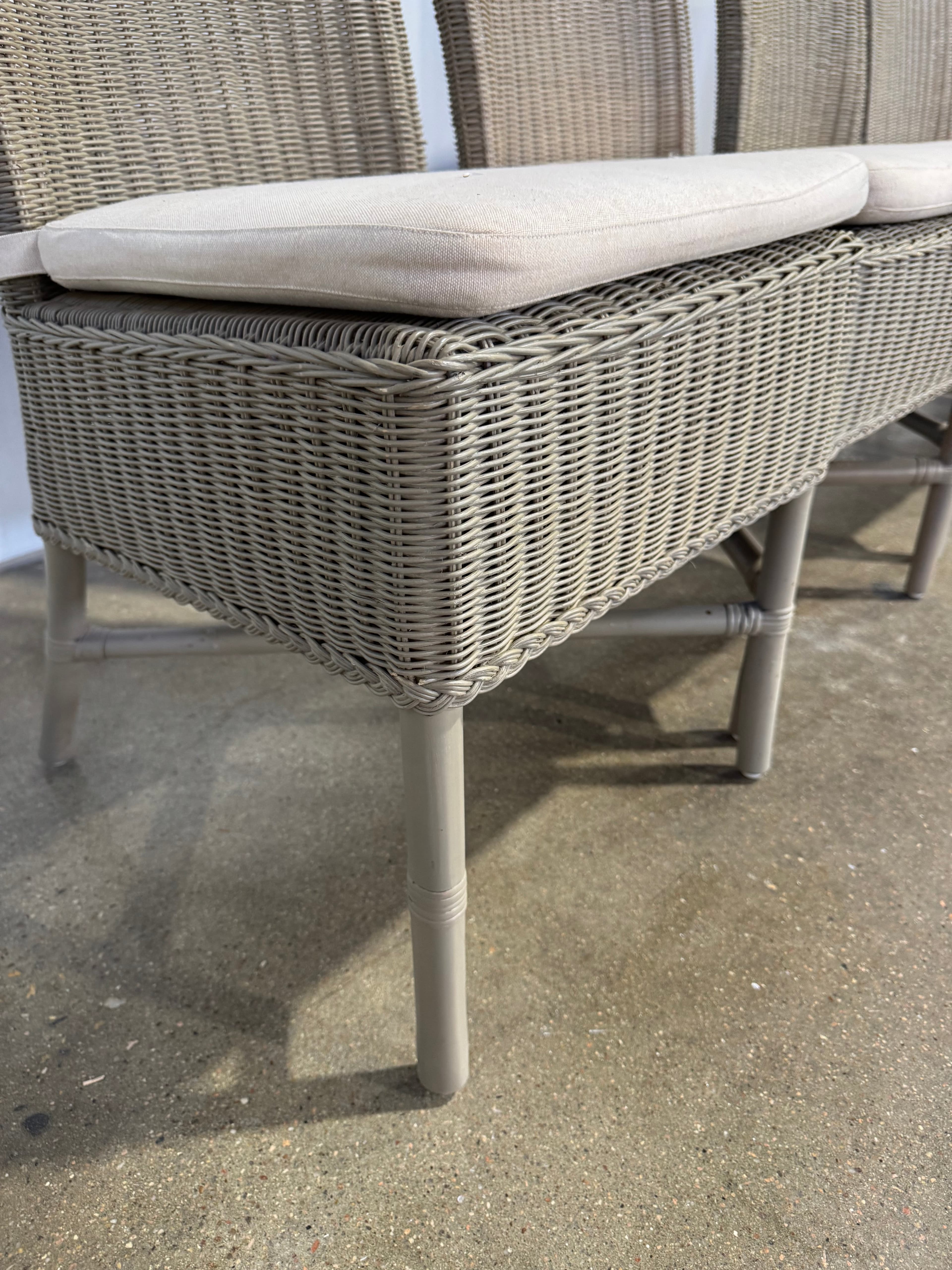 Crate and Barrel Dining Chairs and Cushions - Set of 6 - Thumbnail 4