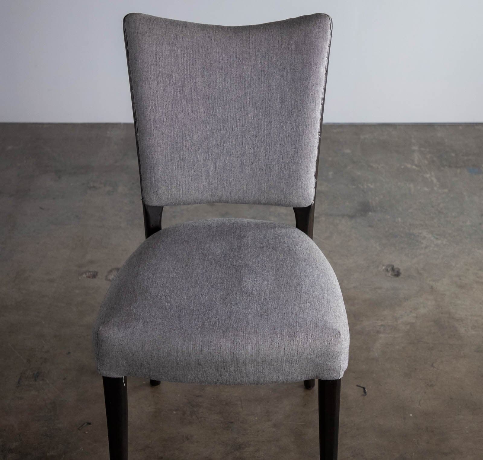 Four Hands Pinstripe Upholstered Dining Chairs - Thumbnail 6