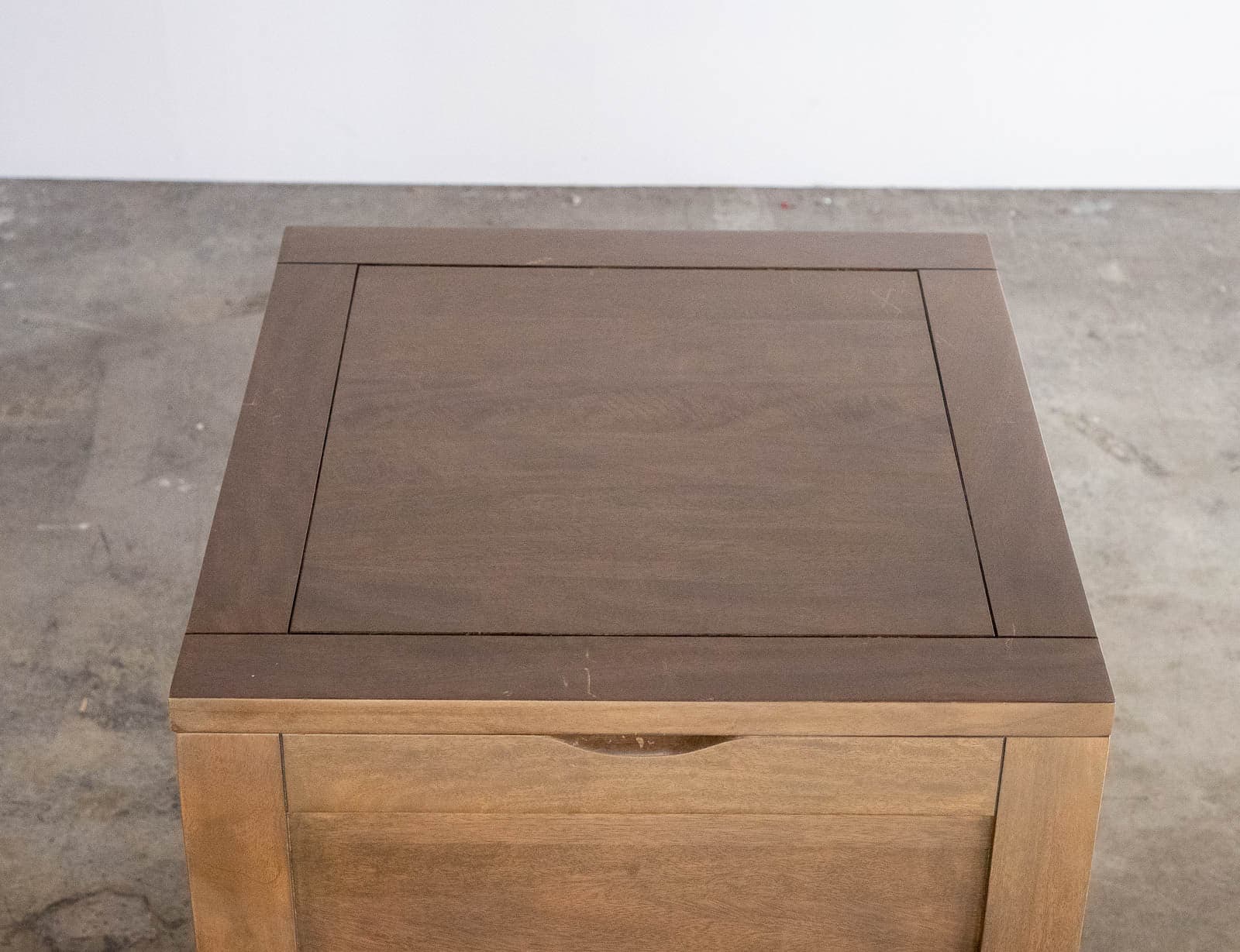 Crate and Barrel Tucker Side Table with Storage - Thumbnail 4