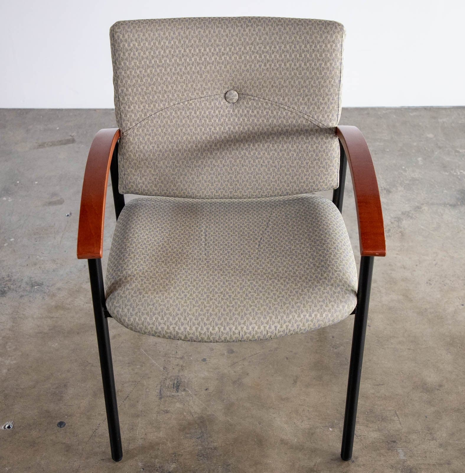 Desk / Office Chairs w/ Upholstered Seats, Set of 2 - Thumbnail 6