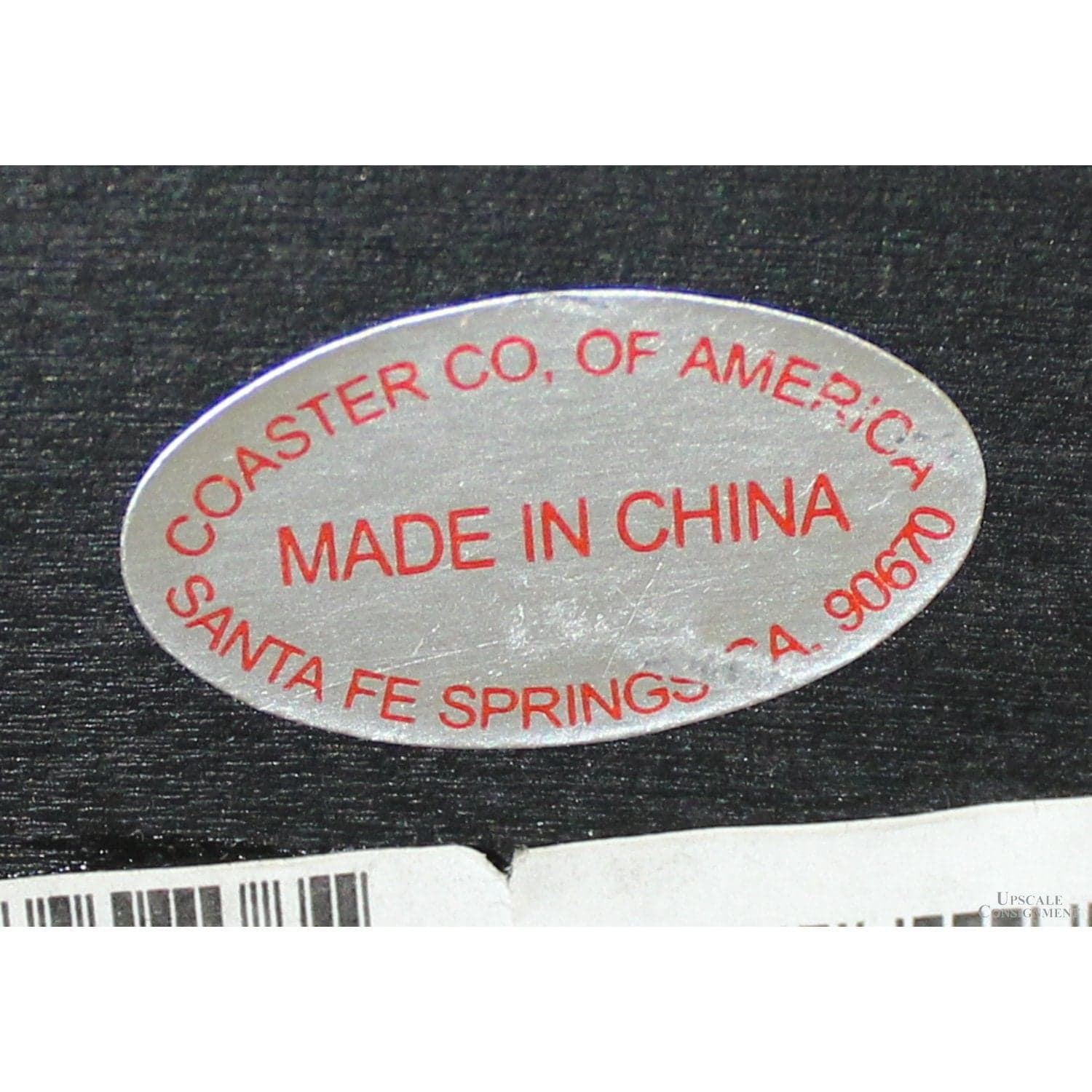 Coaster Furniture Black Barrister Style Wine Cabinet - Black - Thumbnail 6