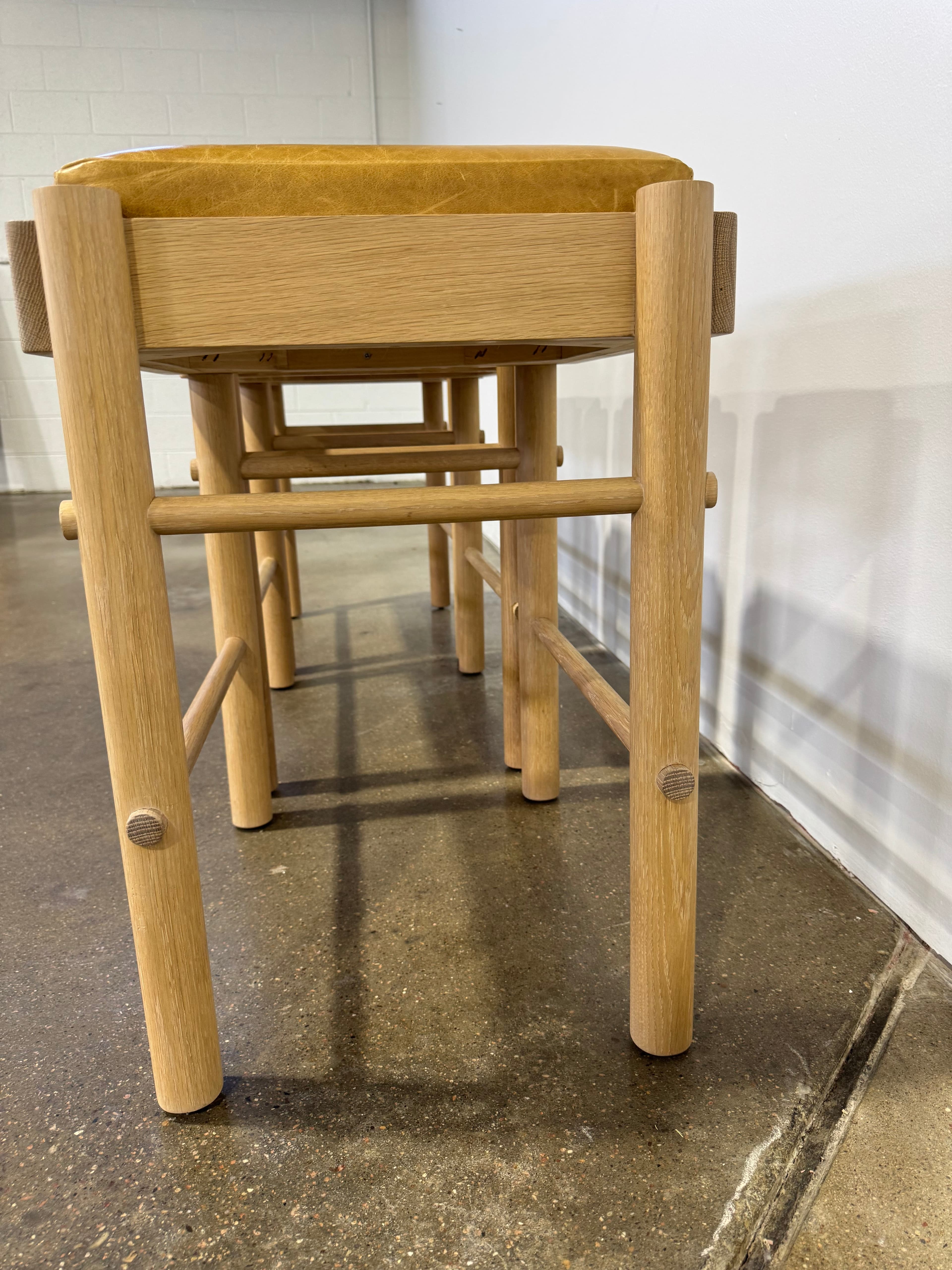 Community Manufacturing Marris Counter Stool - Leather - Thumbnail 6