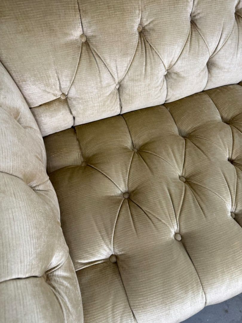 Vintage Custom Burlwood Sofa - Thumbnail 3