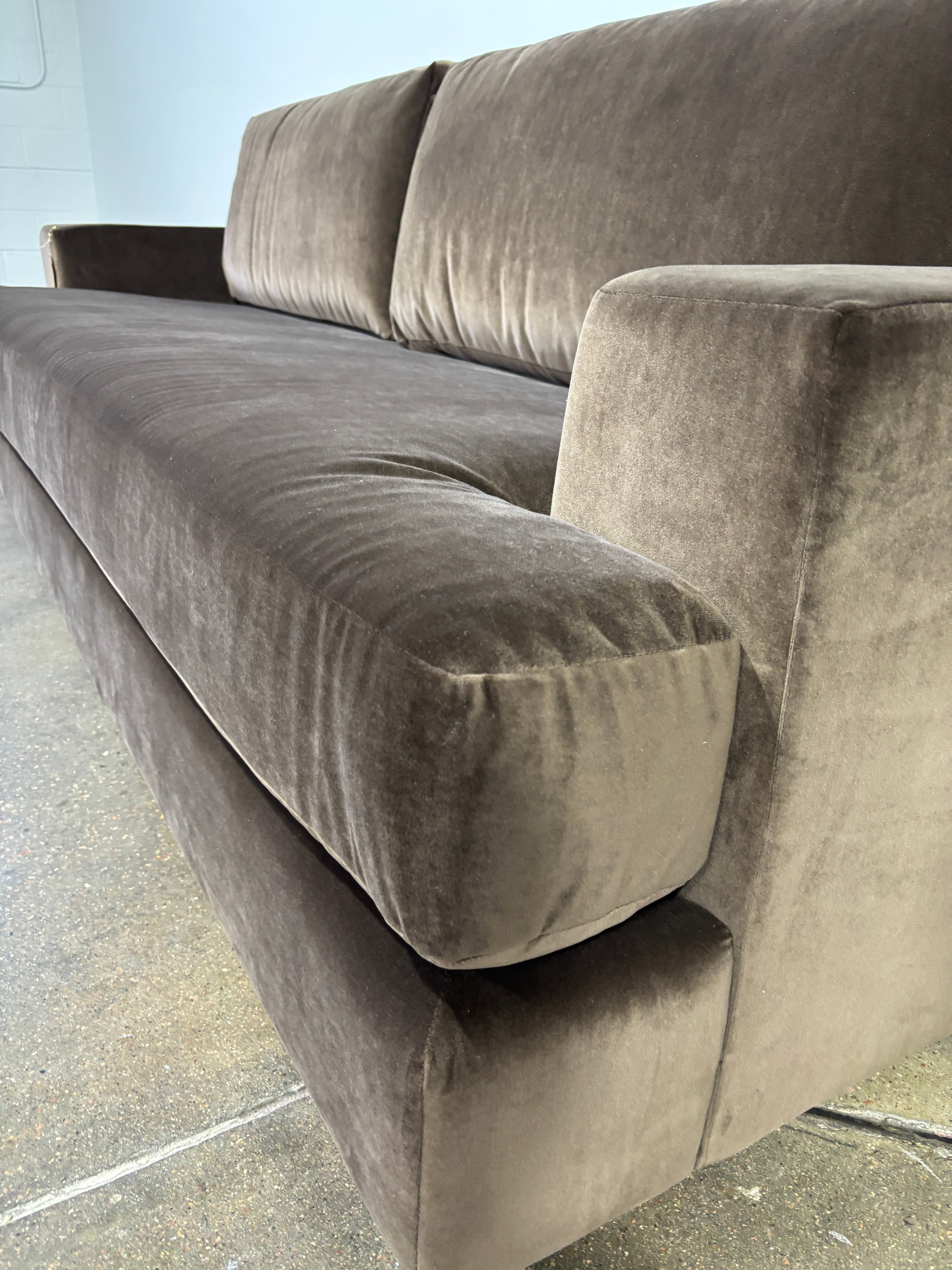 Interior Define Lee 2-Seat Sofa - Brown - Thumbnail 3