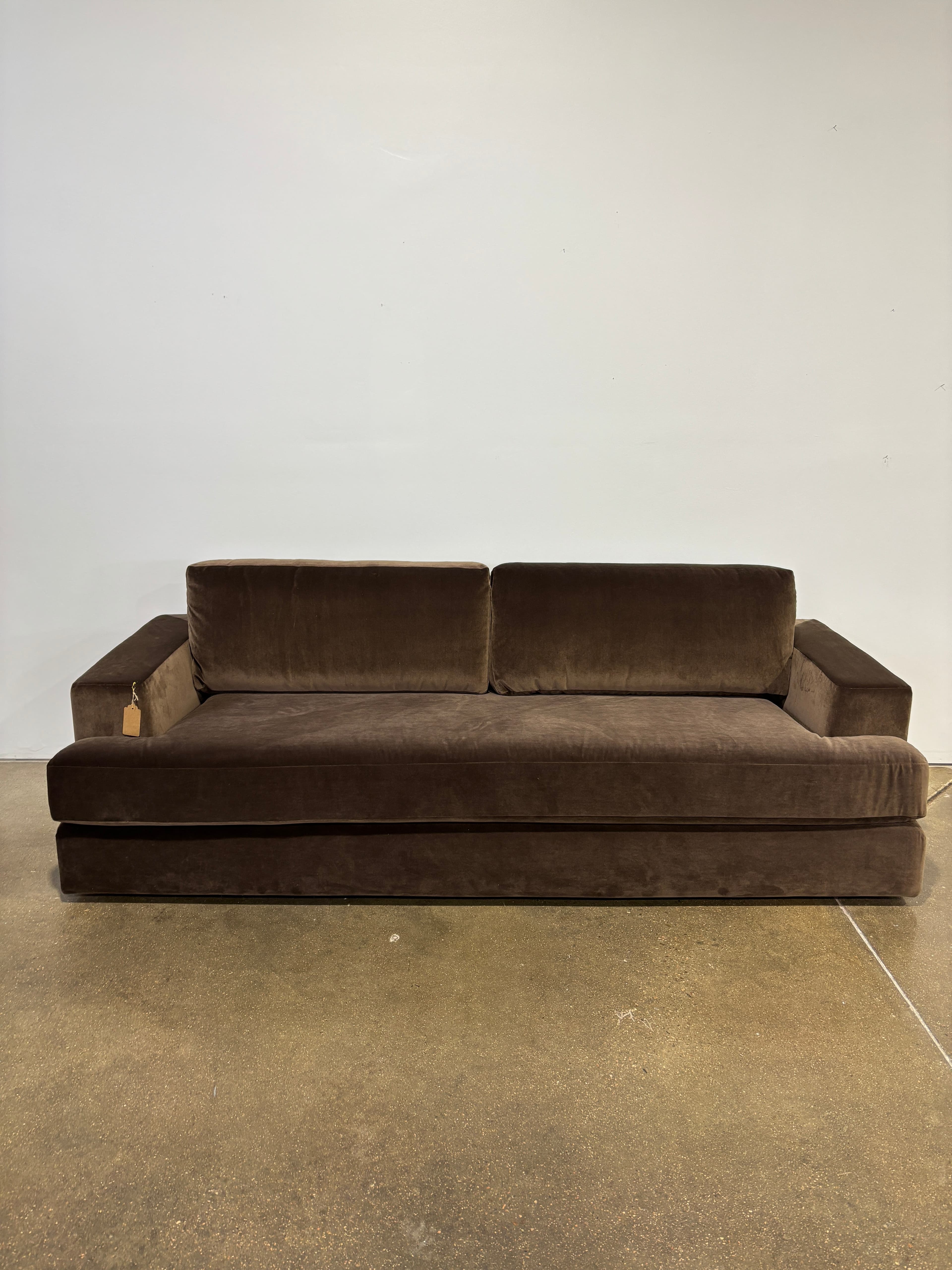Interior Define Lee 2-Seat Sofa - Brown - Thumbnail 6