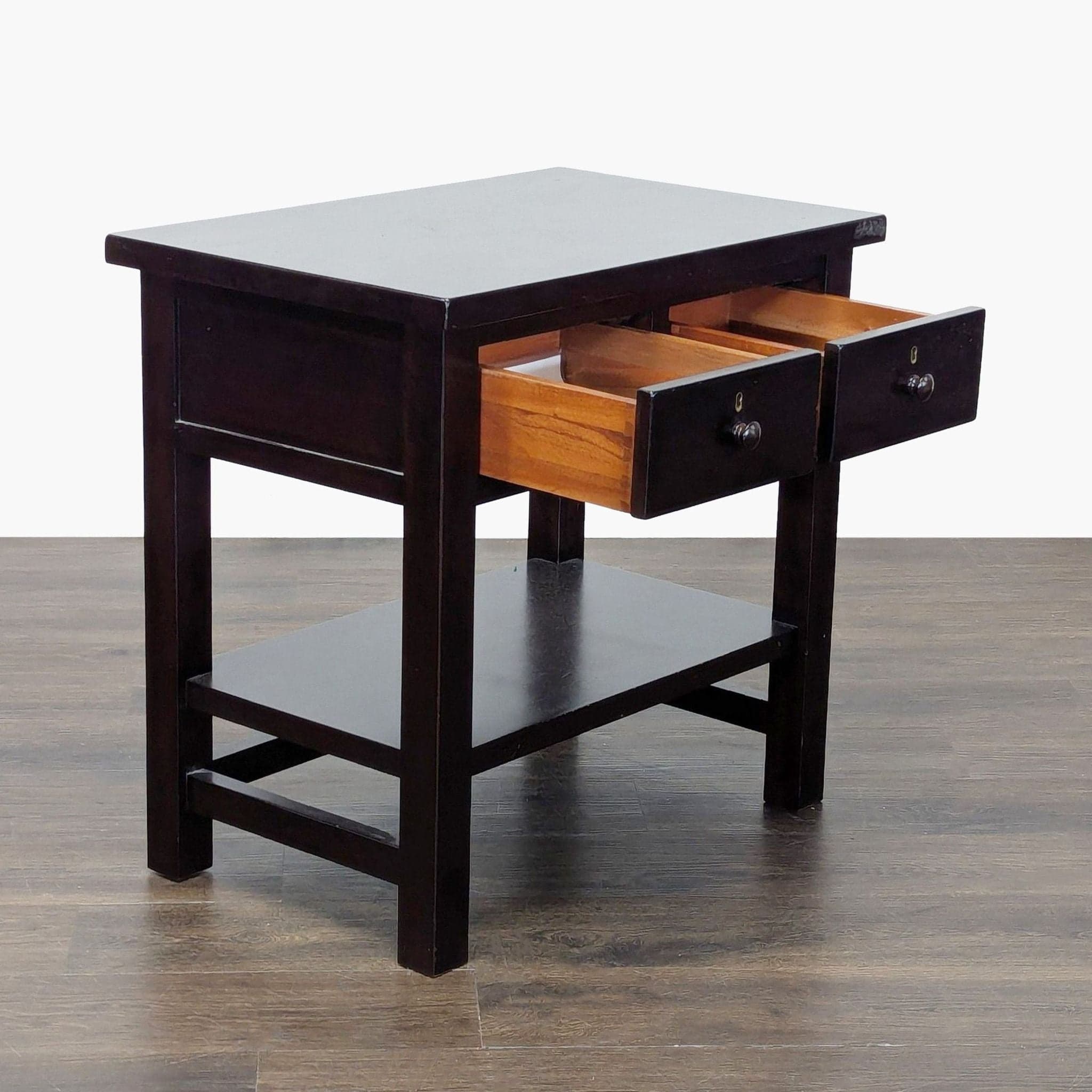 Pottery Barn Farmhouse Bedside Table - Thumbnail 2