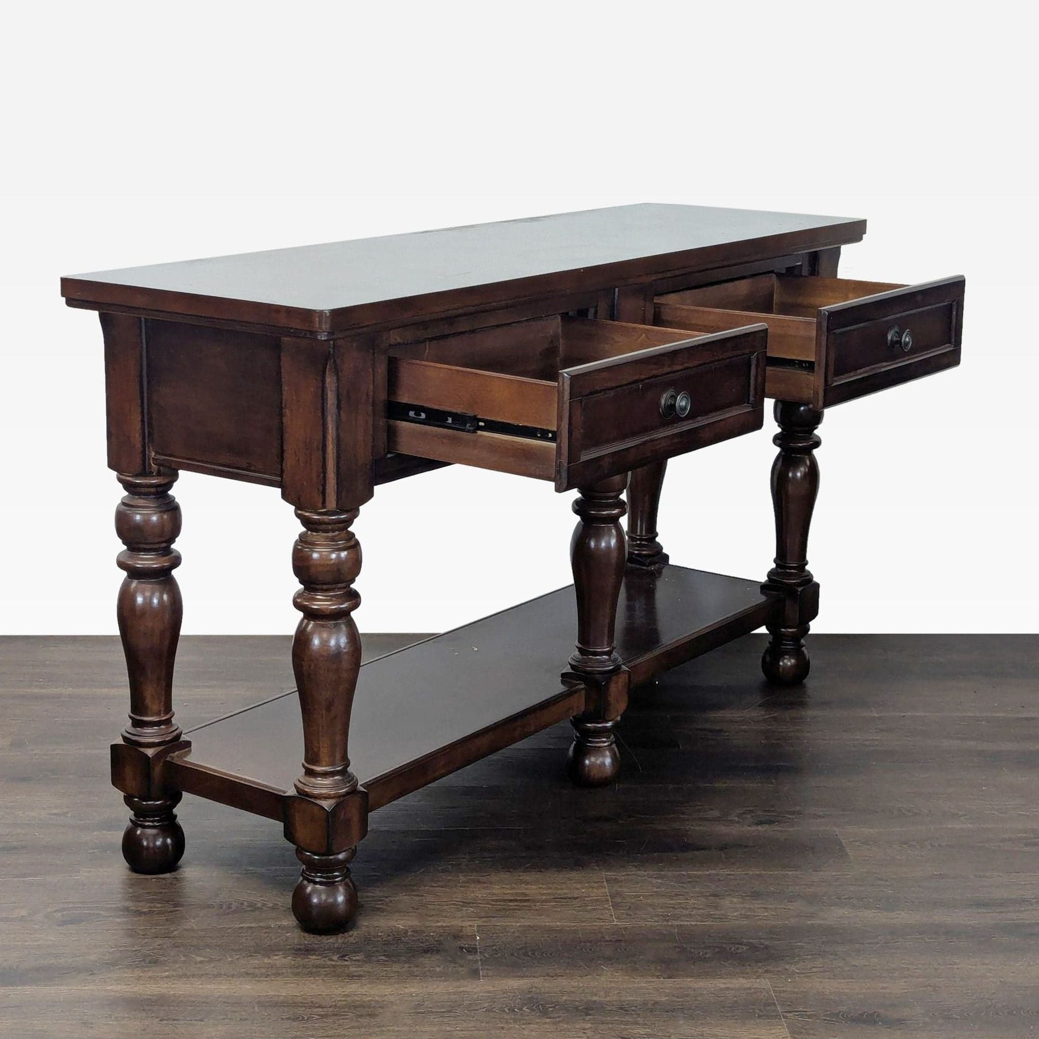 Console Table with Shelf - Thumbnail 2