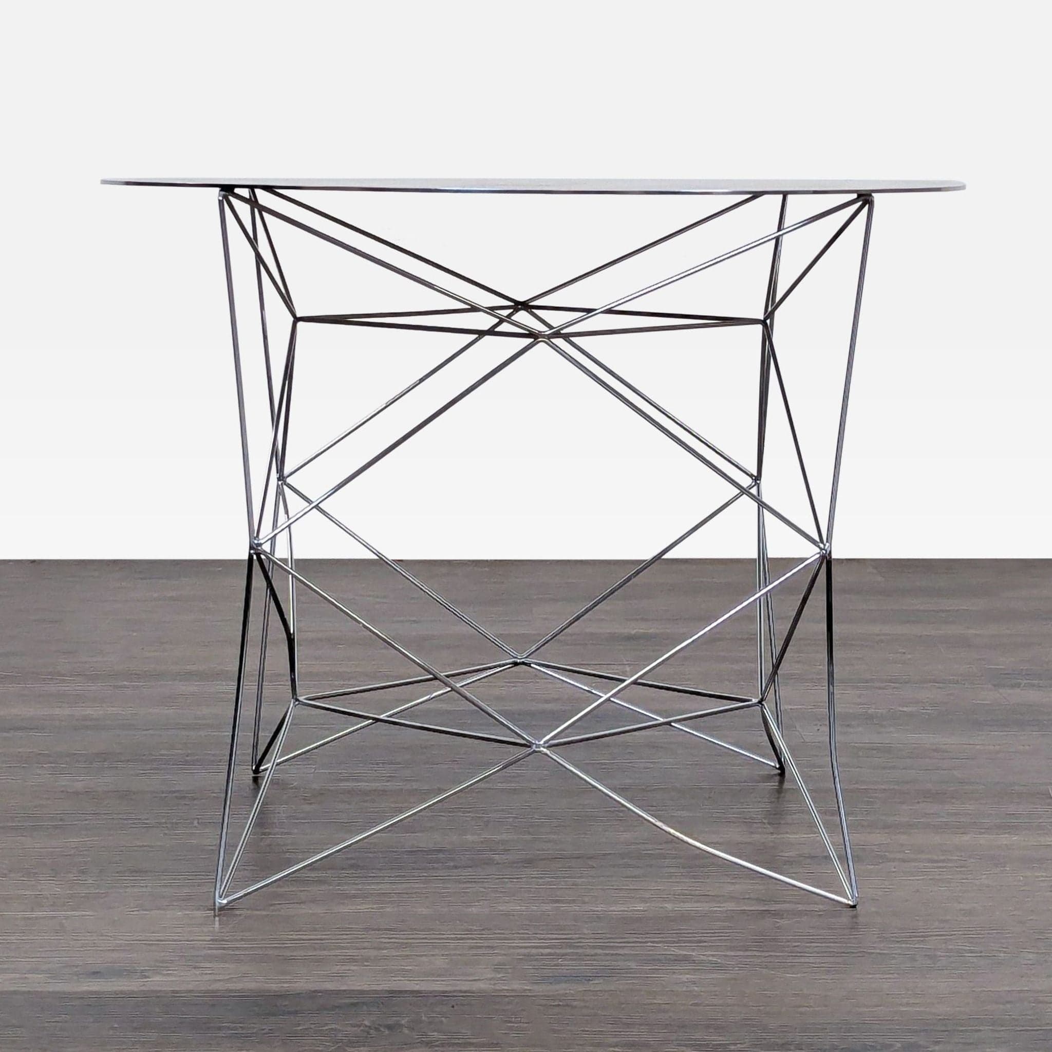West Elm All Metal Side Table - Thumbnail 2