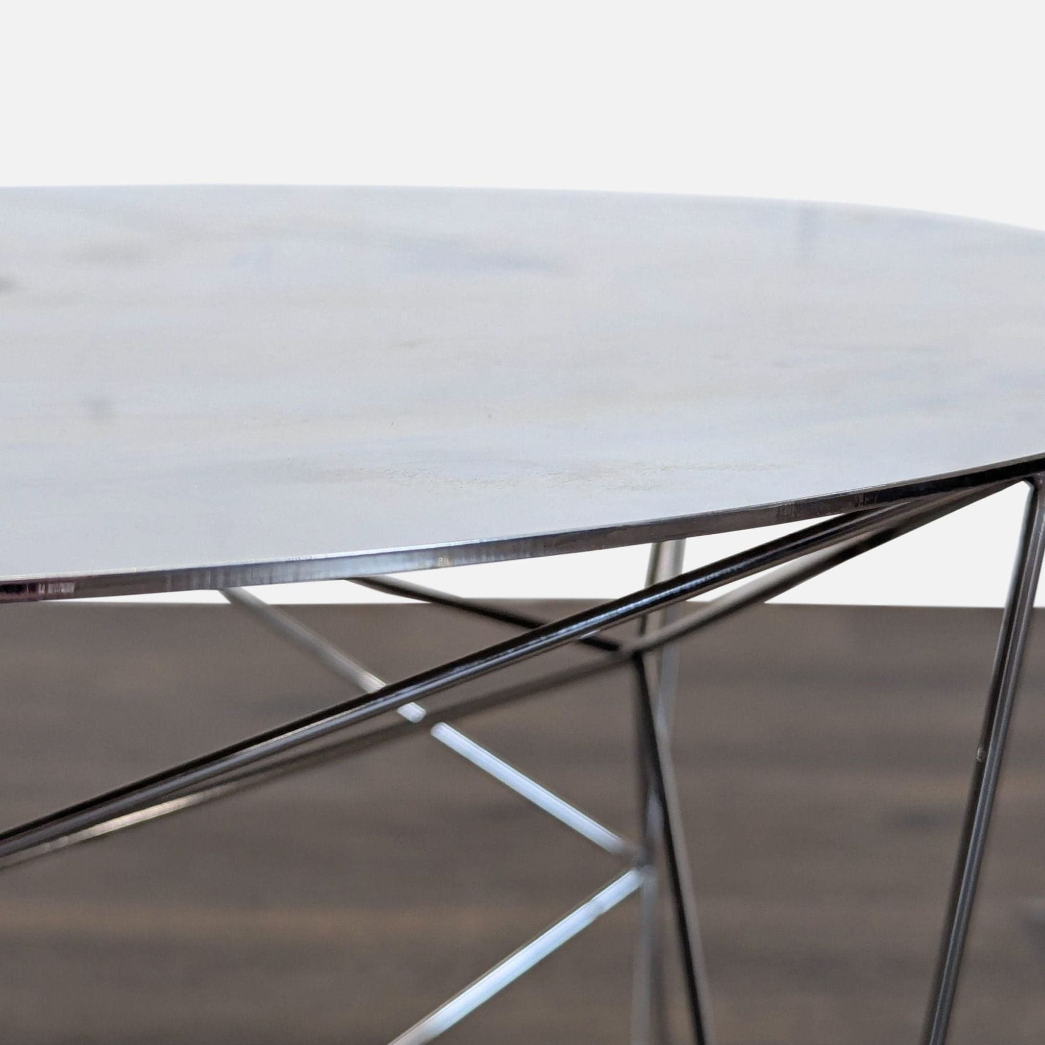 West Elm All Metal Side Table - Thumbnail 4