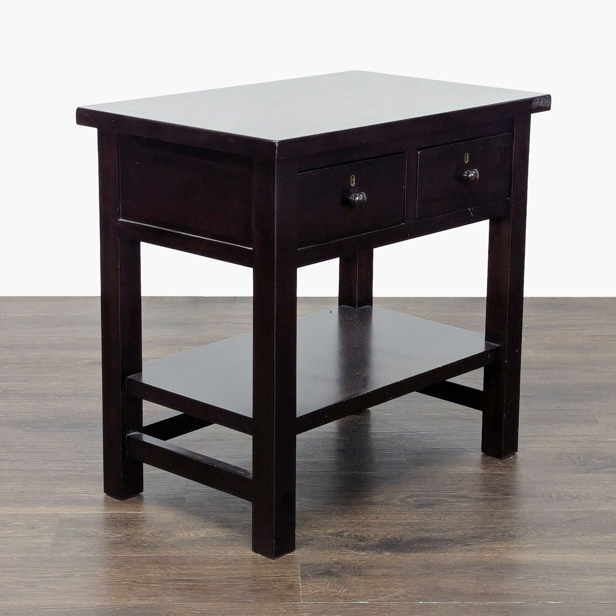 Pottery Barn Farmhouse Bedside Table - Thumbnail 3