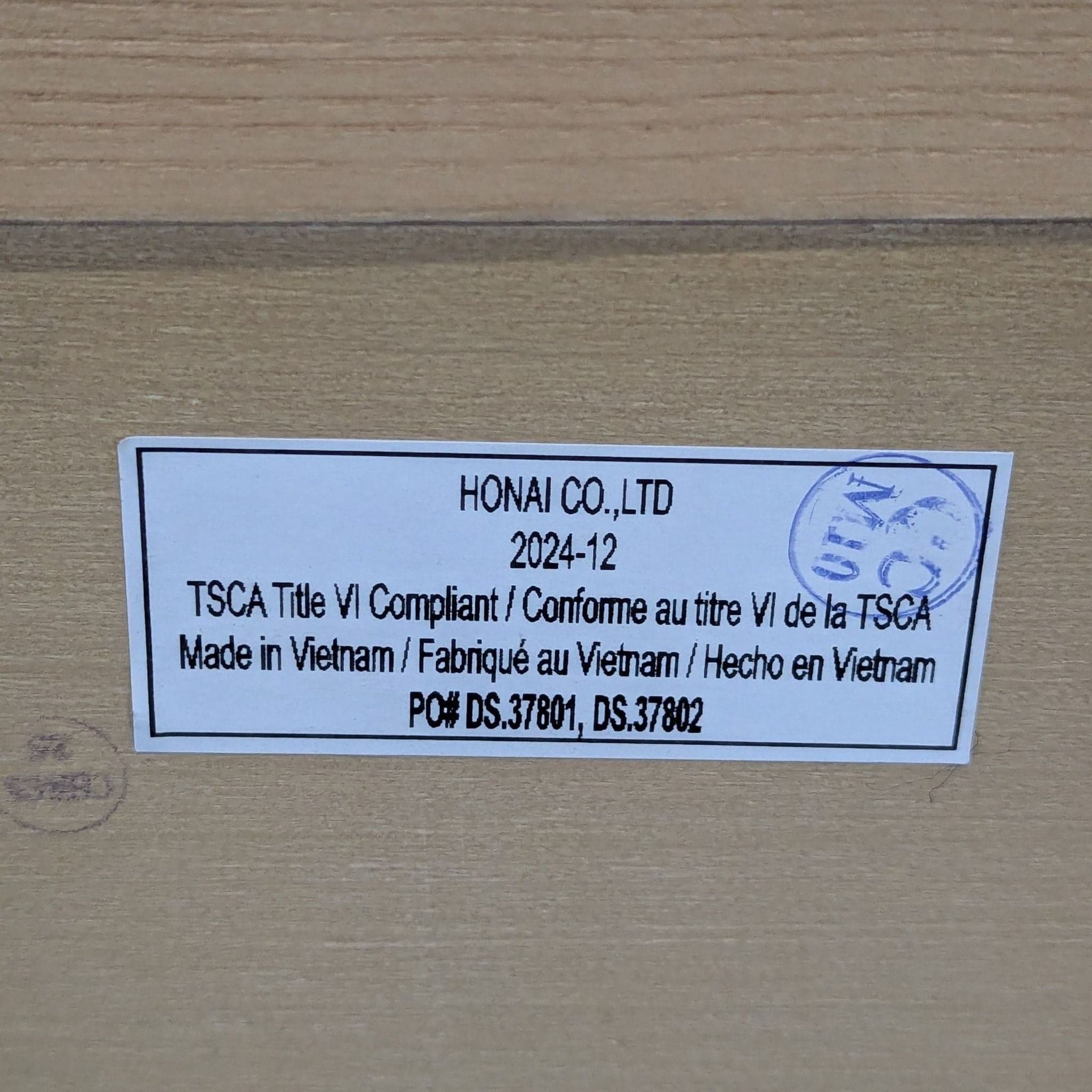 Two Drawer Mid-Century Nightstand - Thumbnail 7