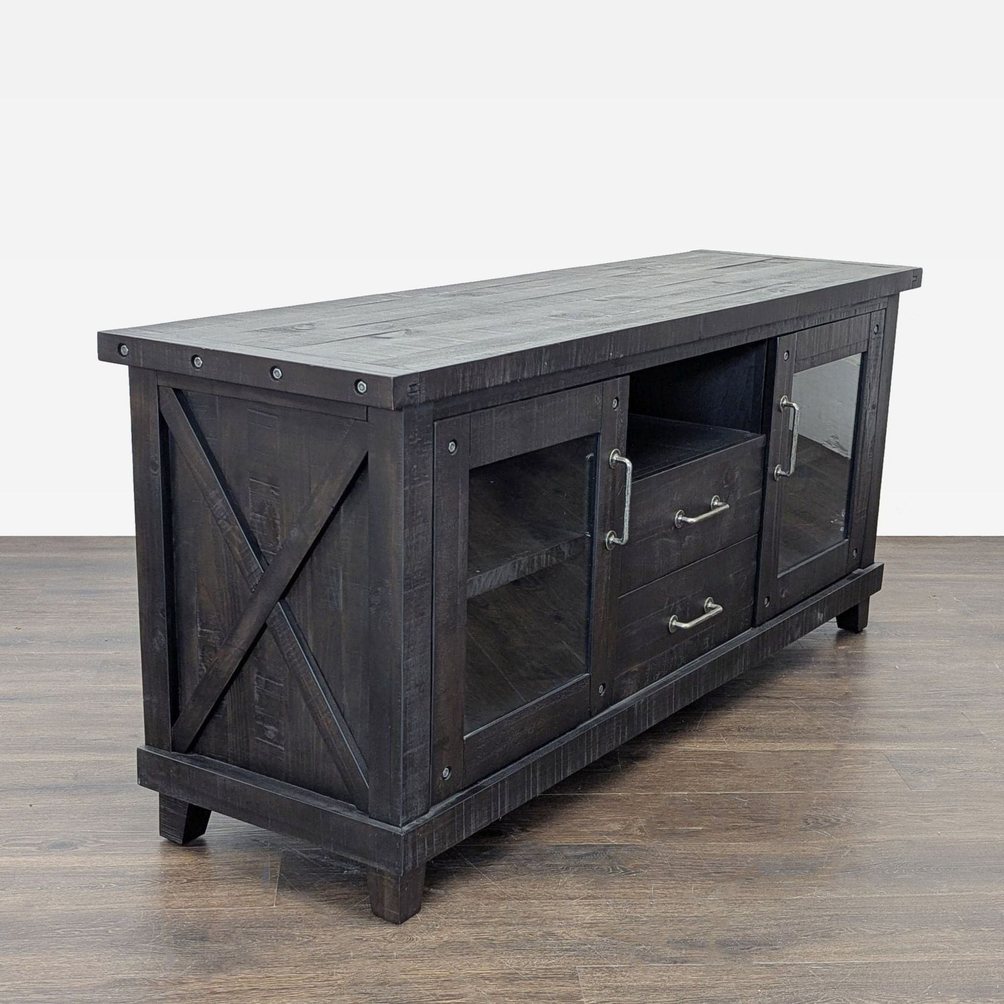 Living Spaces Media Cabinet TV Stand - Thumbnail 3