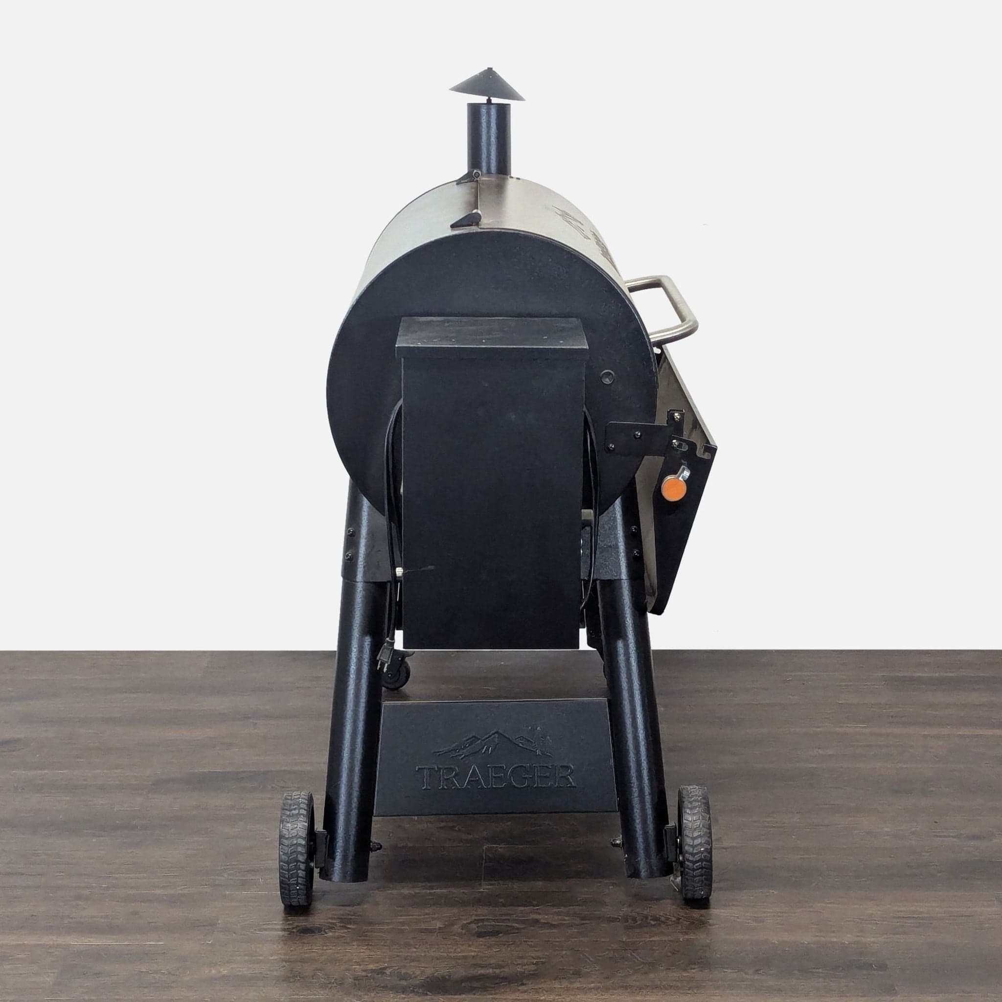 Traeger Pellet Grill with Wheeled Base – Durable Outdoor BBQ Grill - Thumbnail 5