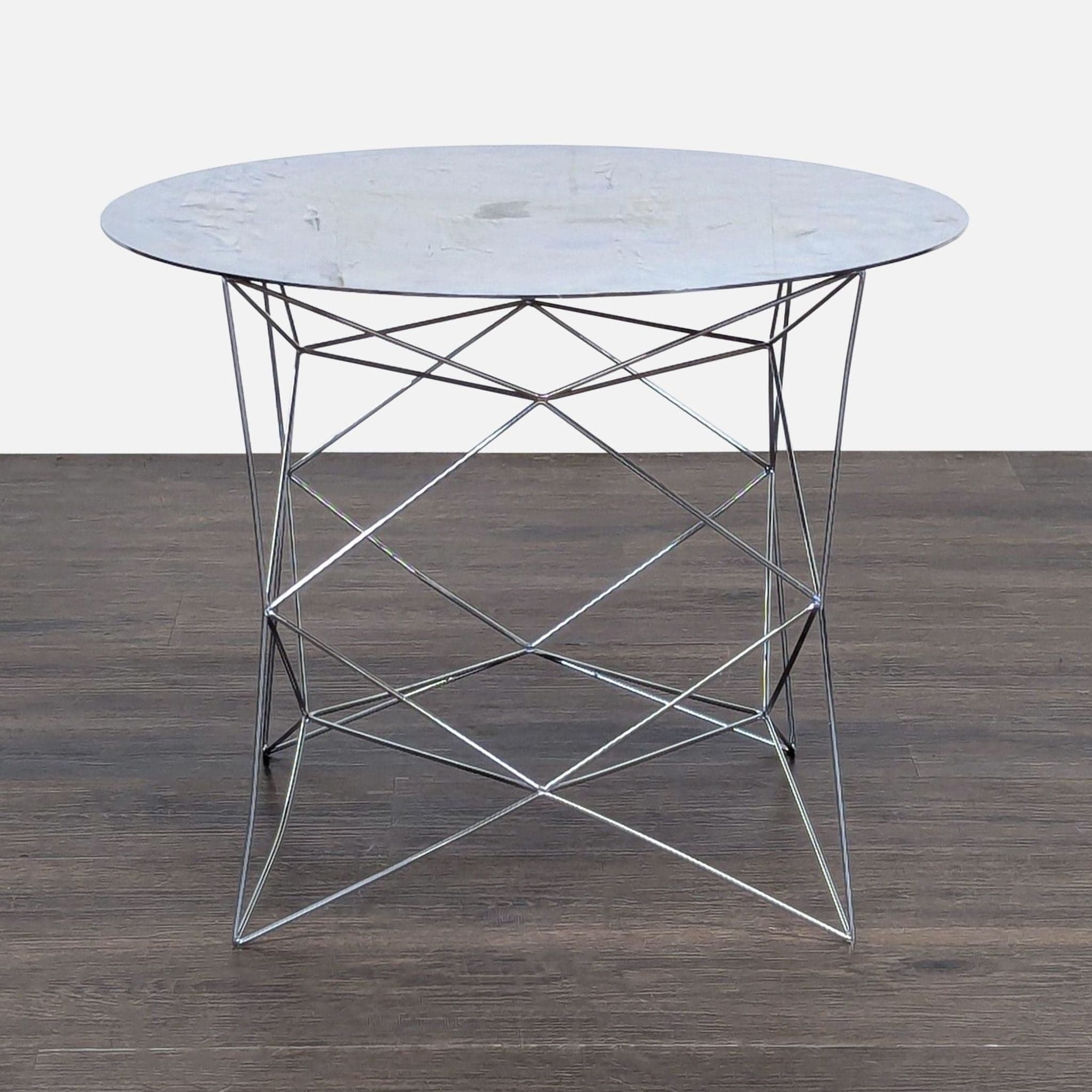 West Elm All Metal Side Table - Image 1