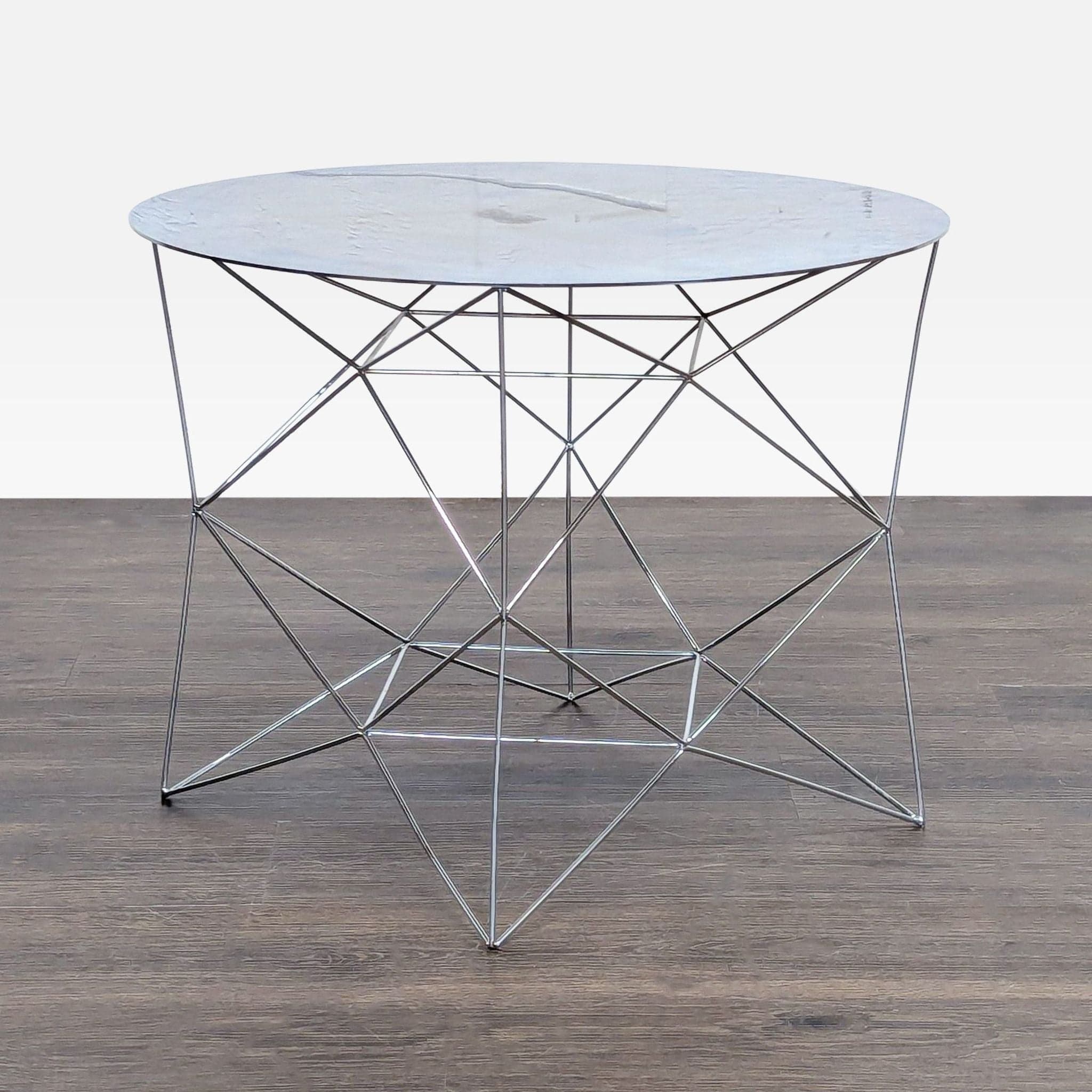 West Elm All Metal Side Table - Thumbnail 3