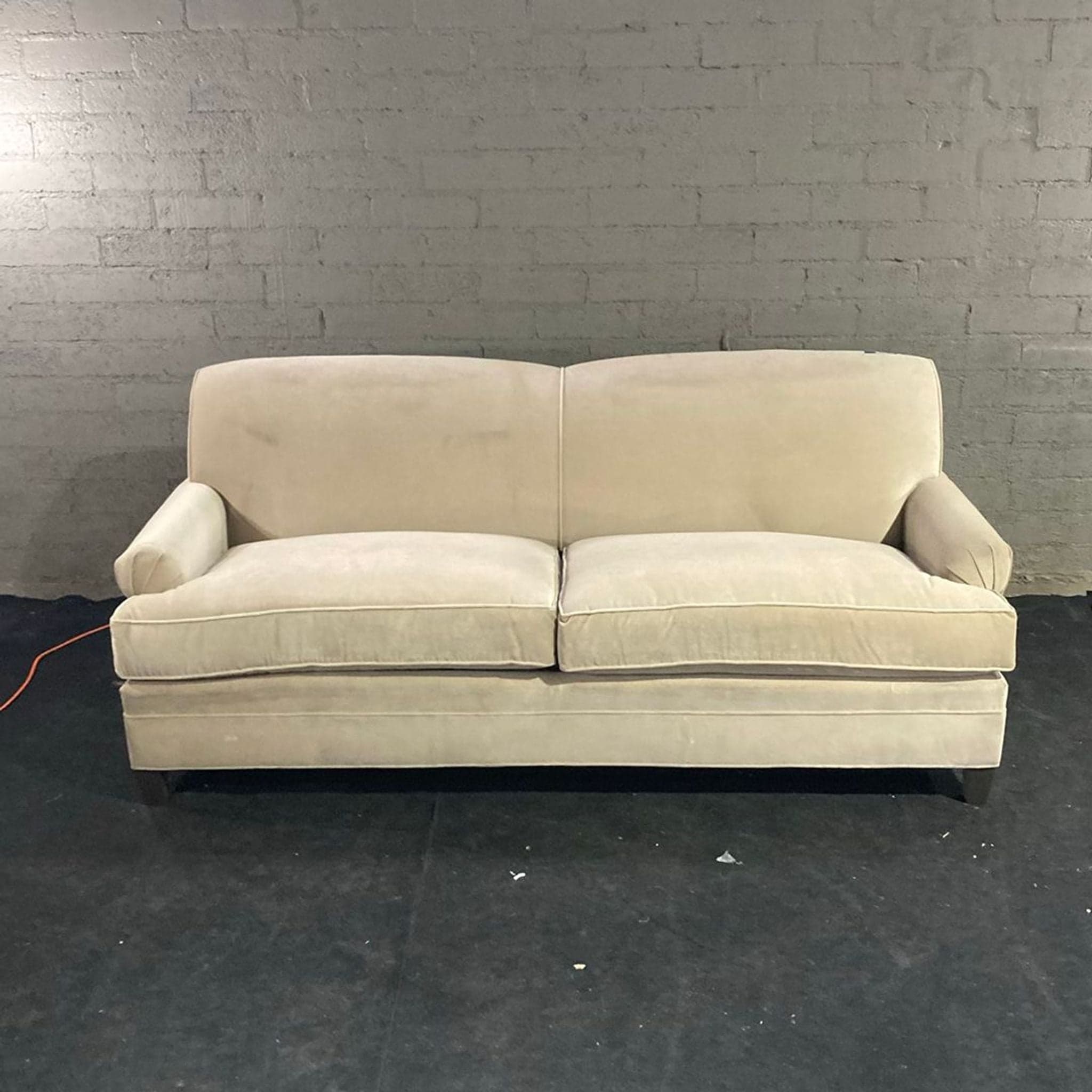 Maiden Home Carmine 3-Seat Beige Sofa - Image 1