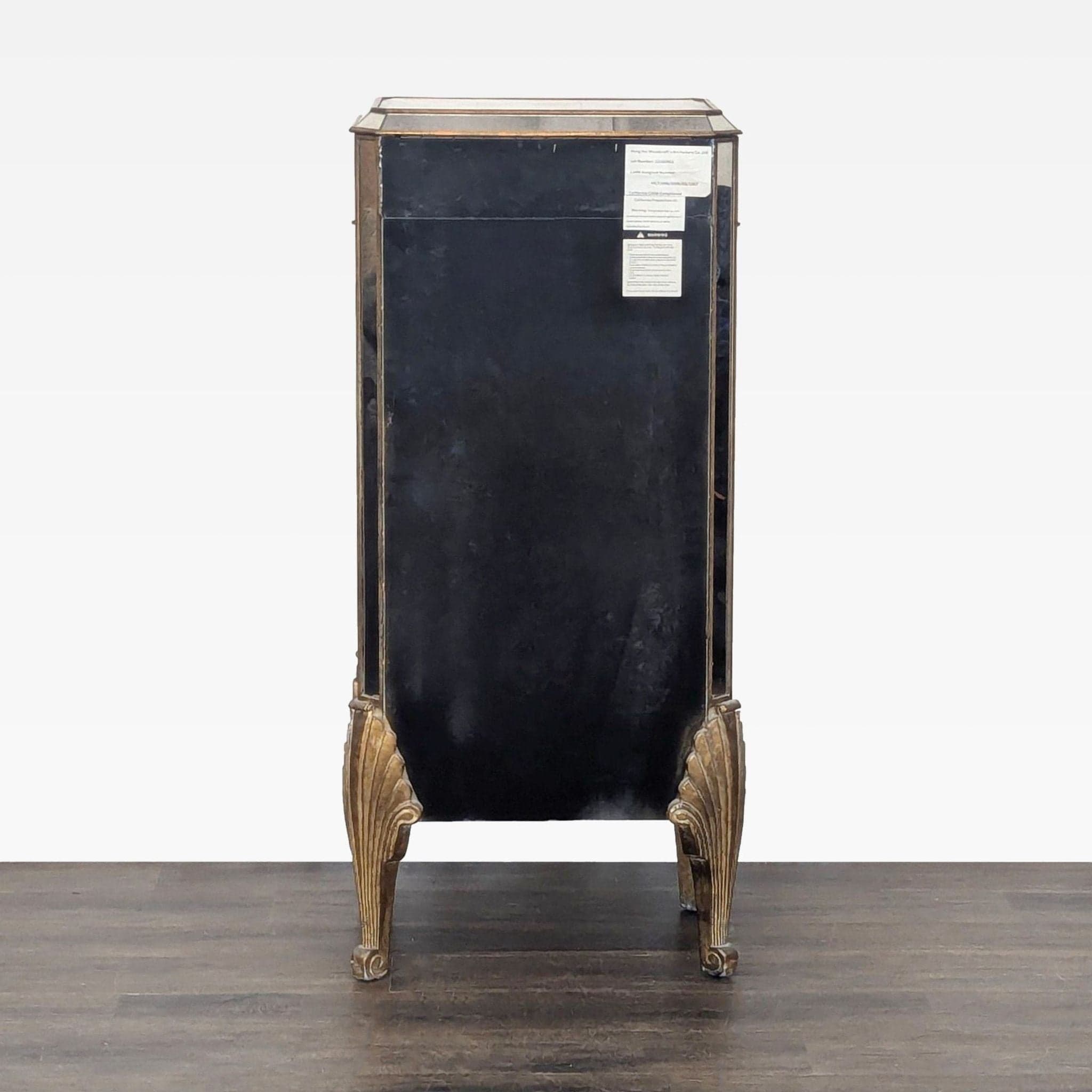 Bassett Mirror Company Collette Mirrored Jewelry Chest - Thumbnail 6