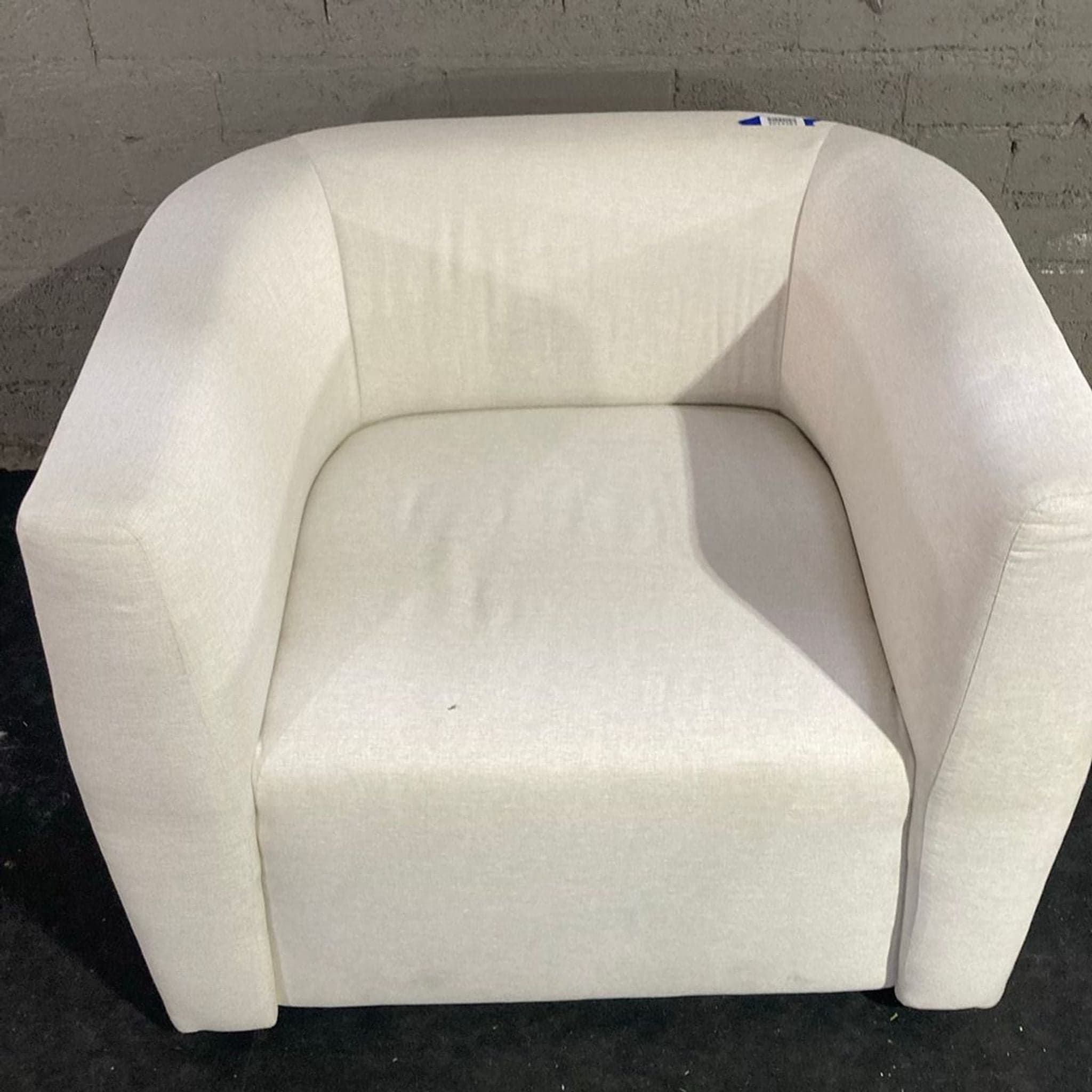 Maiden Home Henri Modern Swivel Lounge Chair – Cream Upholstery - Thumbnail 2