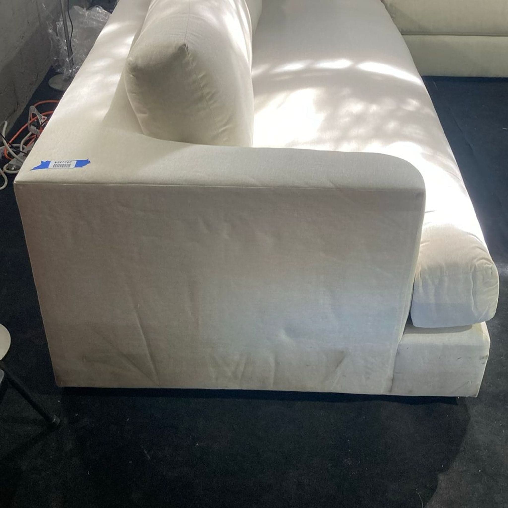 Maiden Home Varick Modern Cream Sectional Sofa – Spacious and Comfortable - Thumbnail 5