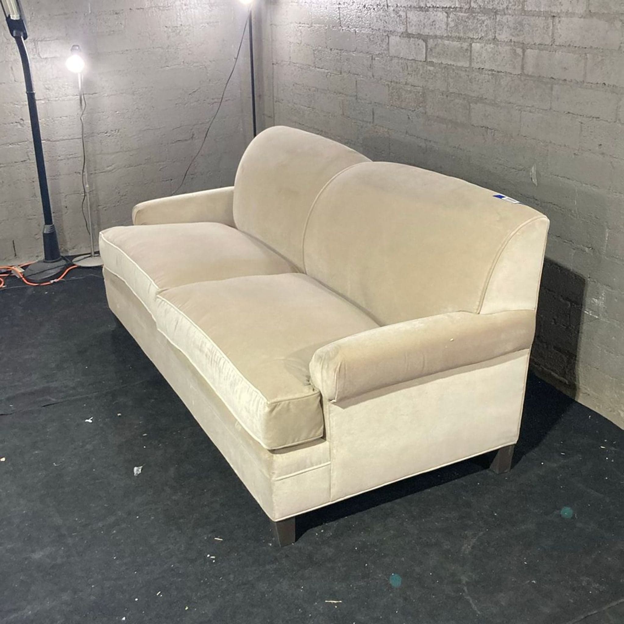 Maiden Home Carmine 3-Seat Beige Sofa - Thumbnail 3