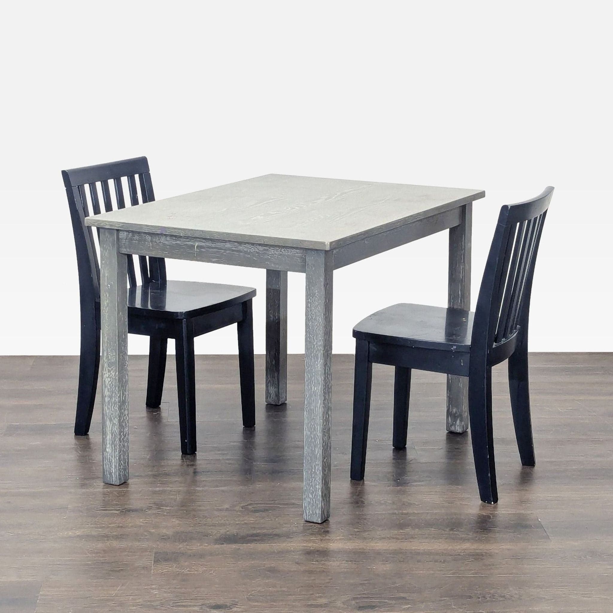 Pottery Barn Kids Carolina 3-Piece Children’s Table and Two Chairs - Image 1