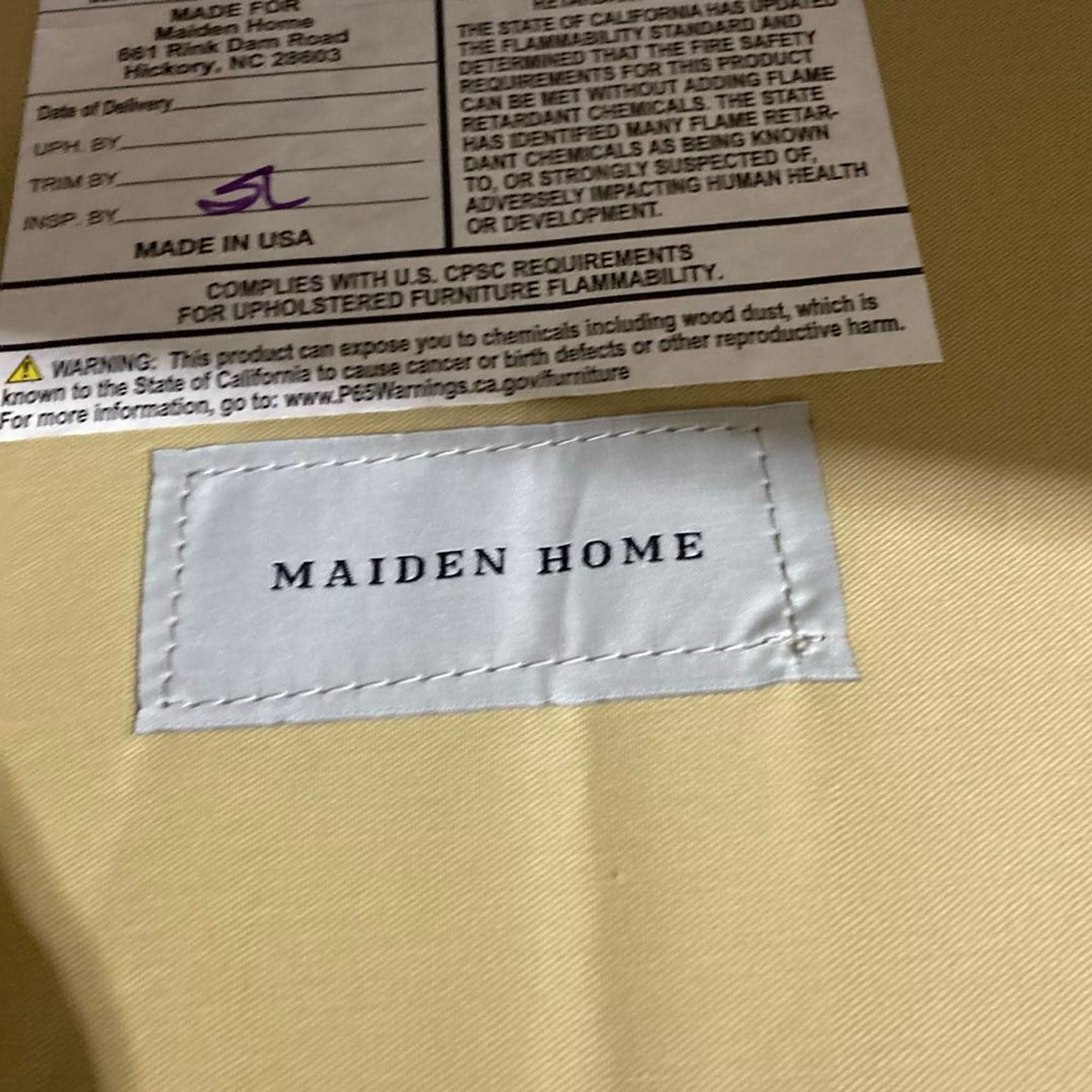 Maiden Home Varick Modern Cream Sectional Sofa – Spacious and Comfortable - Thumbnail 6