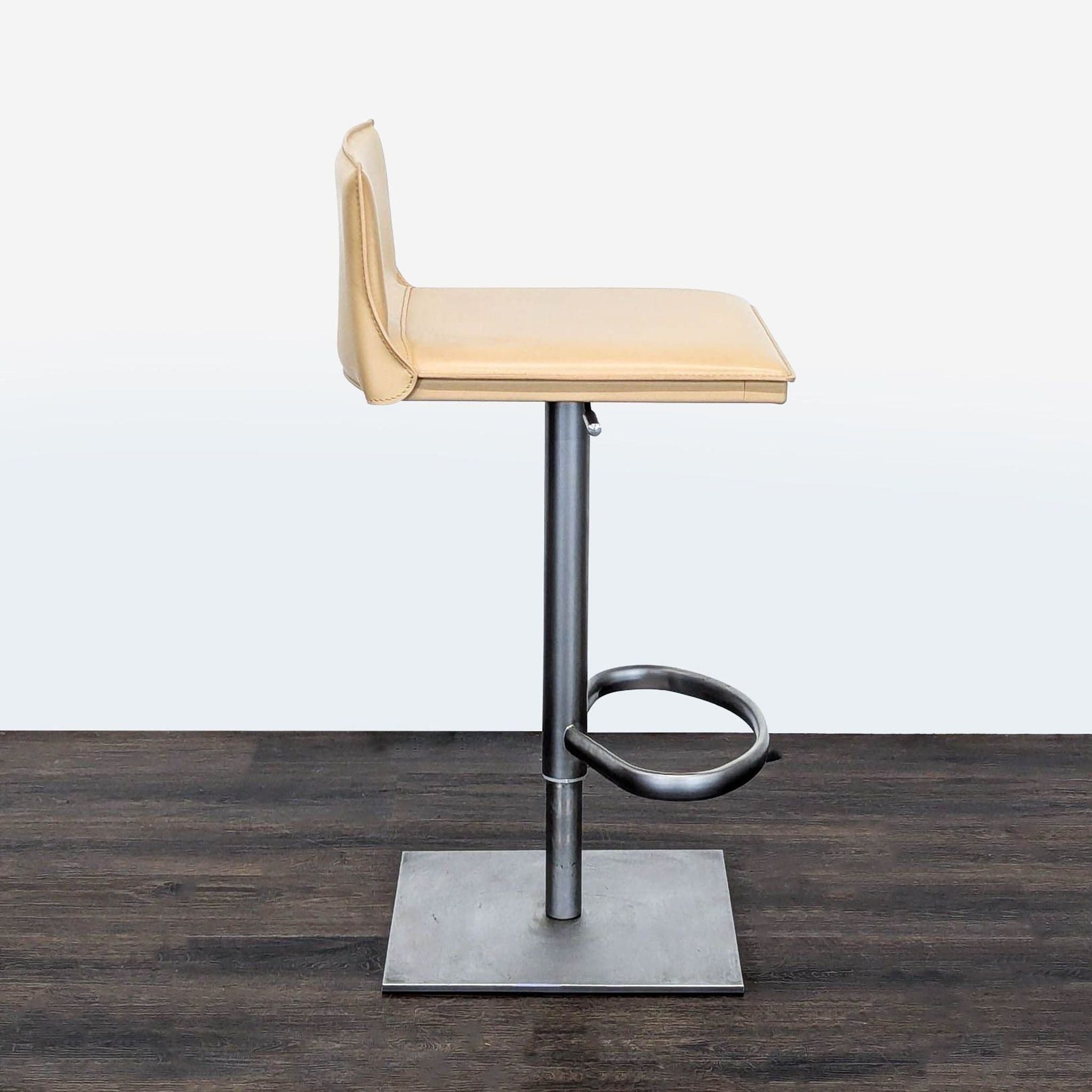 Frag Brushed Aluminum Counter Stool - Thumbnail 3