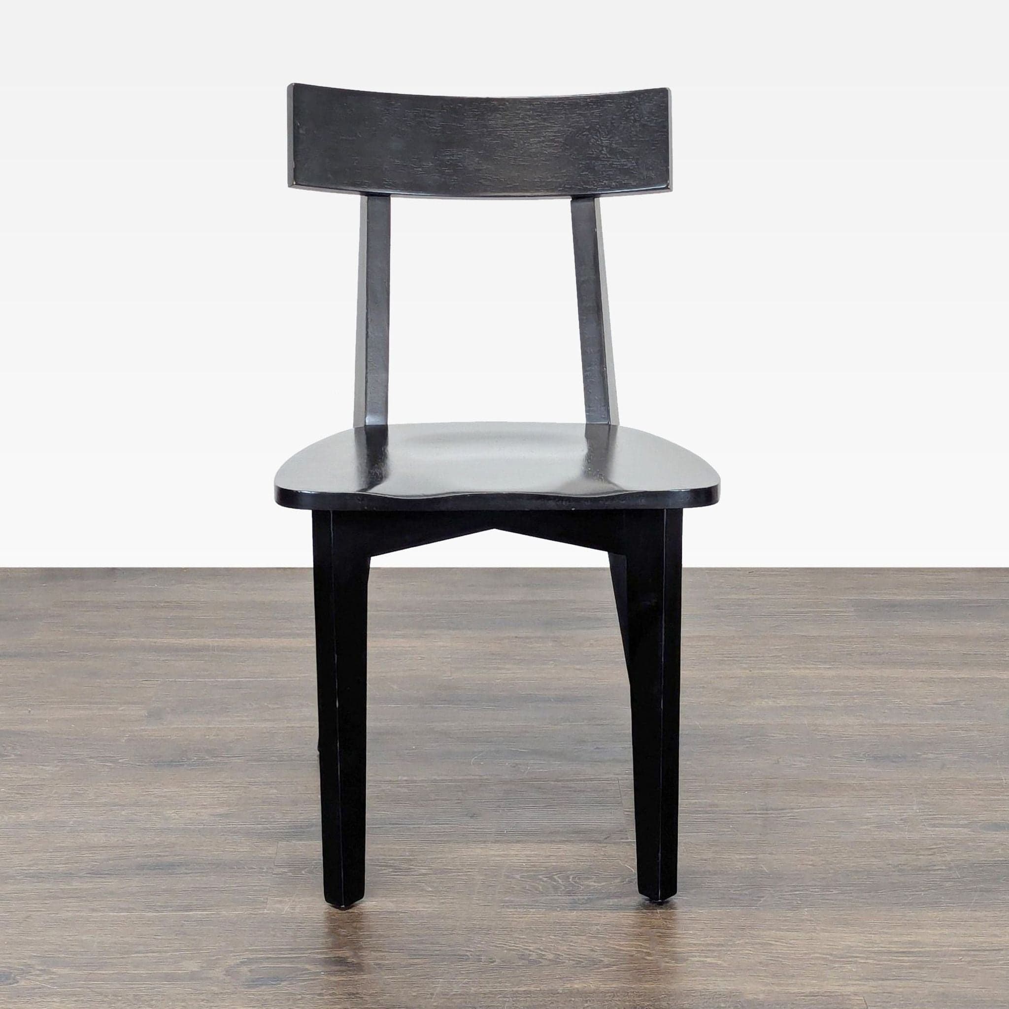 Modern Wood Dining Chair - Image 1