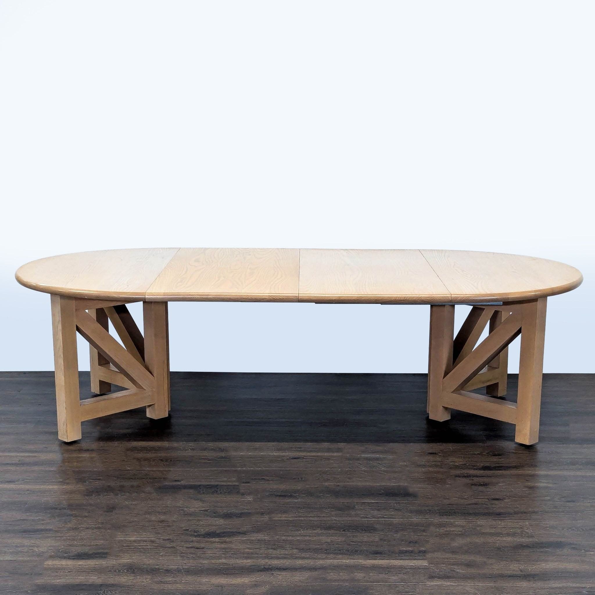 Vintage Ash Expandable Dining Table - Thumbnail 2