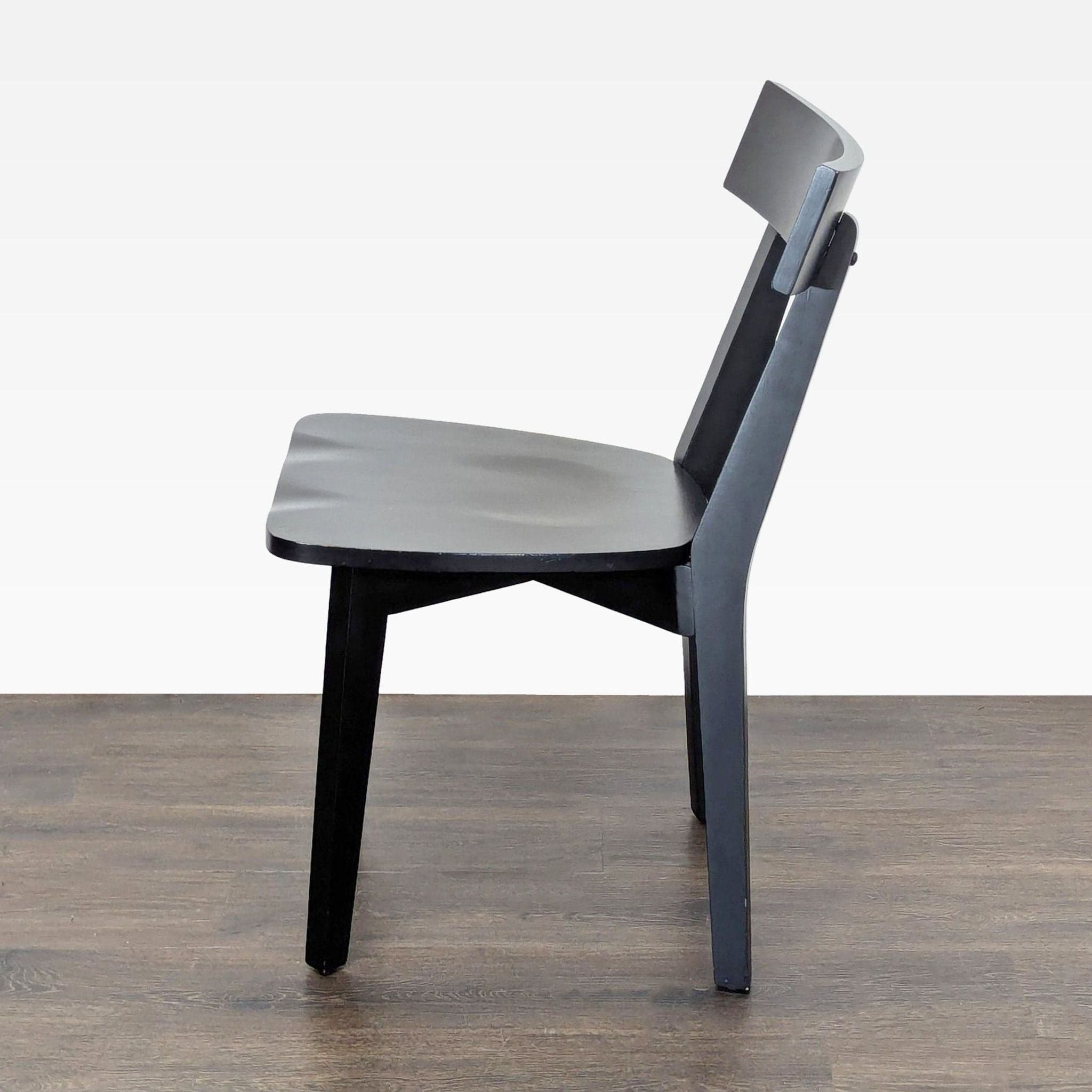 Modern Wood Dining Chair - Thumbnail 7