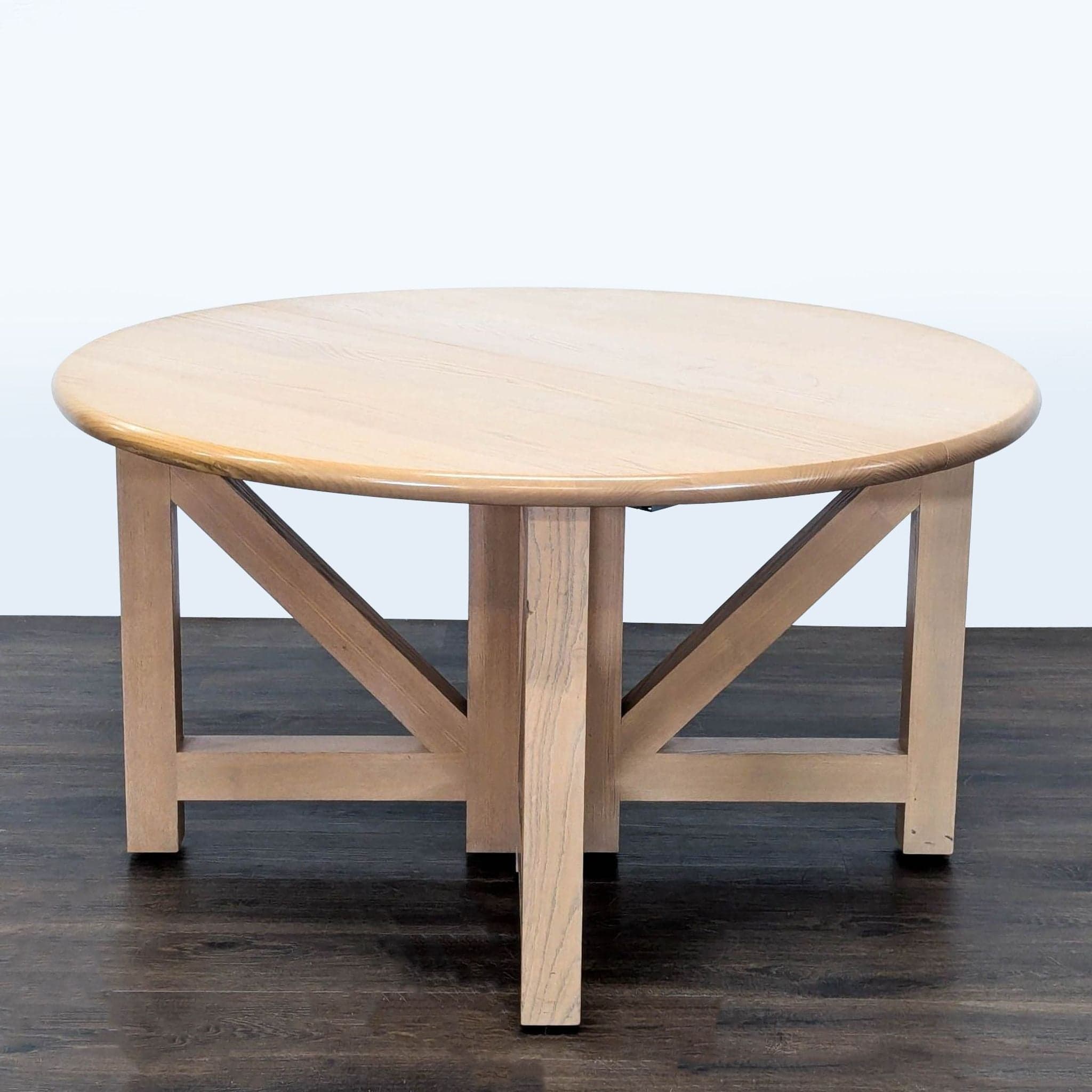 Vintage Ash Expandable Dining Table - Thumbnail 4