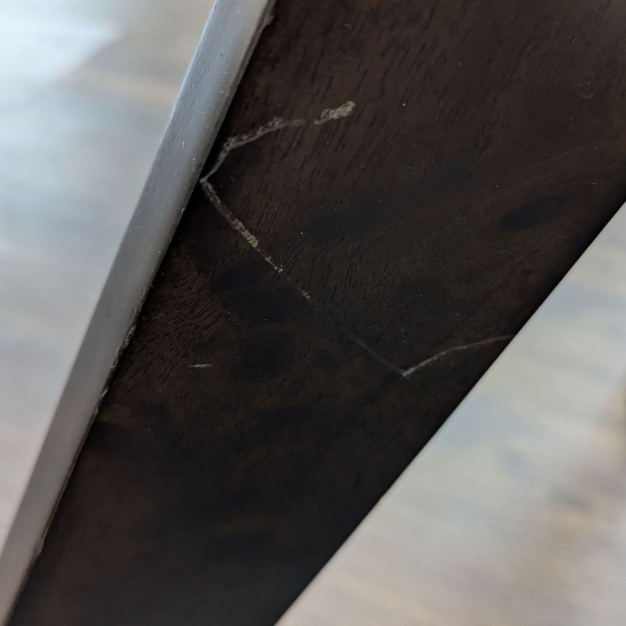 West Elm Tripod Dining Table in Walnut - Thumbnail 8