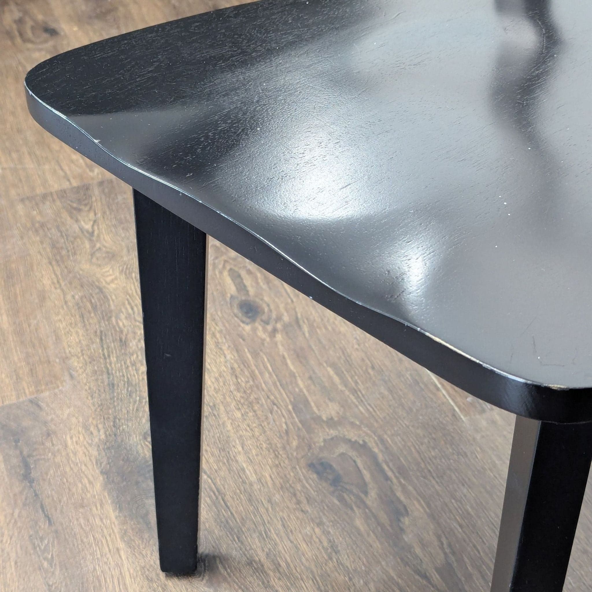 Modern Wood Dining Chair - Thumbnail 4