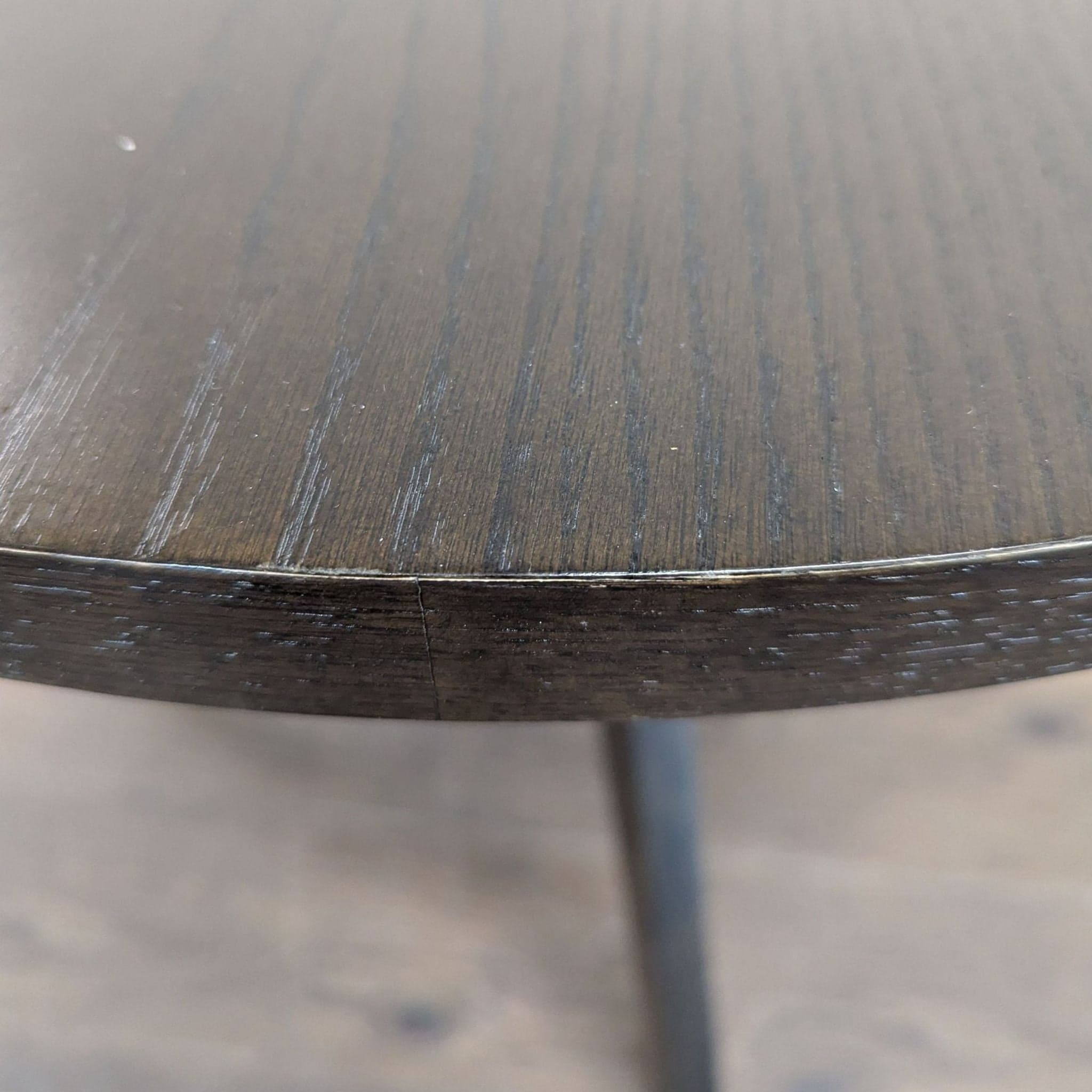 West Elm Tripod Dining Table in Walnut - Thumbnail 4